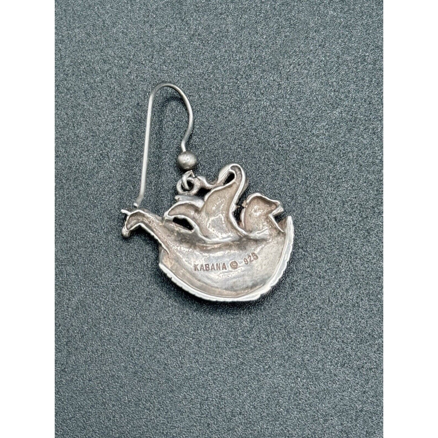 Kabana Sterling Silver Noah’s Ark Dangle Earrings 925 M15