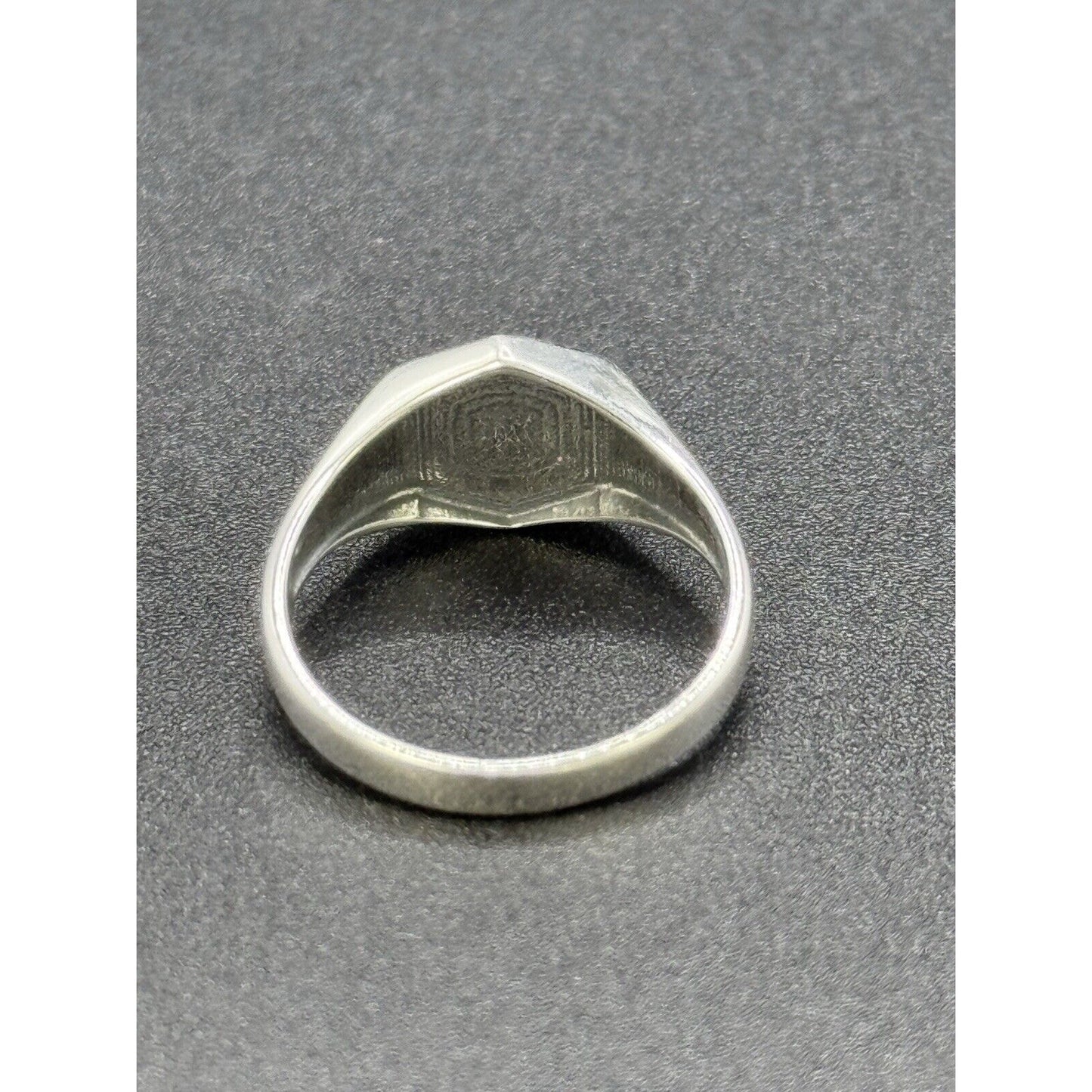 New Condition Sterling Silver Mountains & Moon Ring Size 7.00