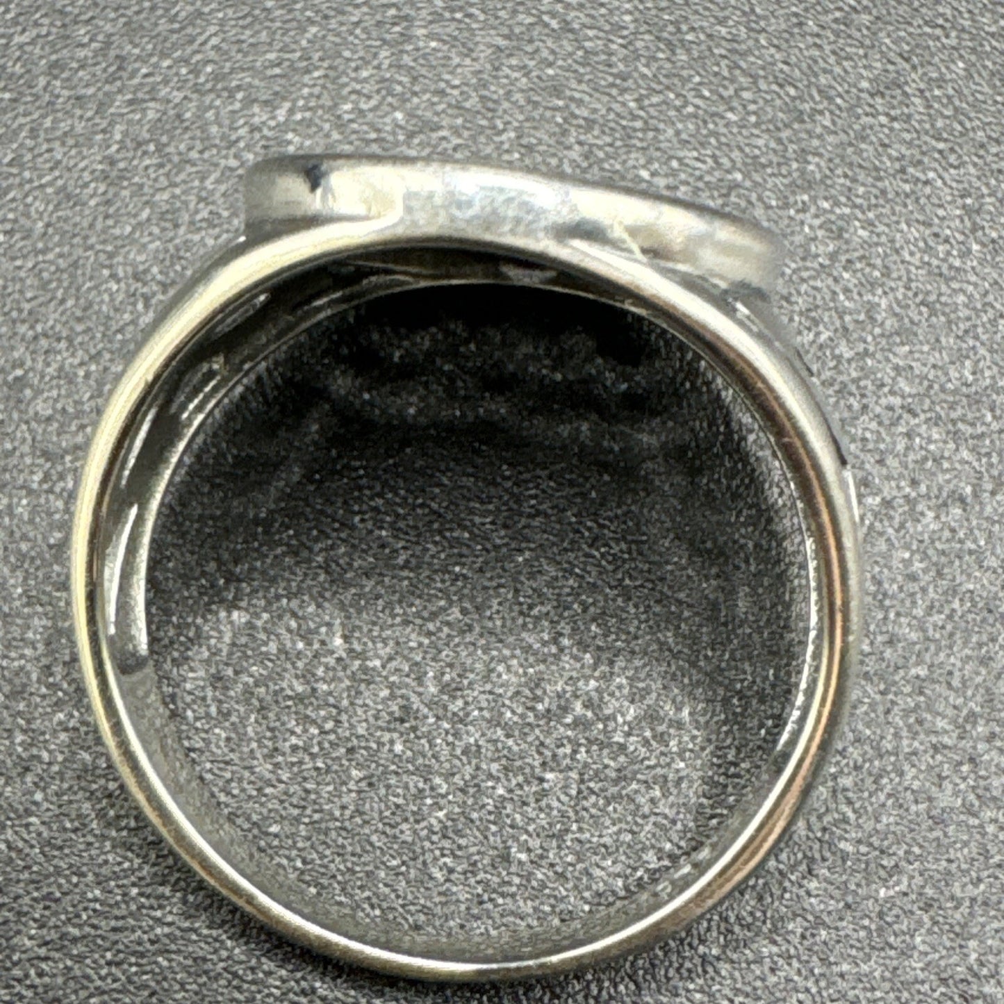 New Condition Sterling Silver 7RI24 Celtic Sun Moon Ring 925 Size 7