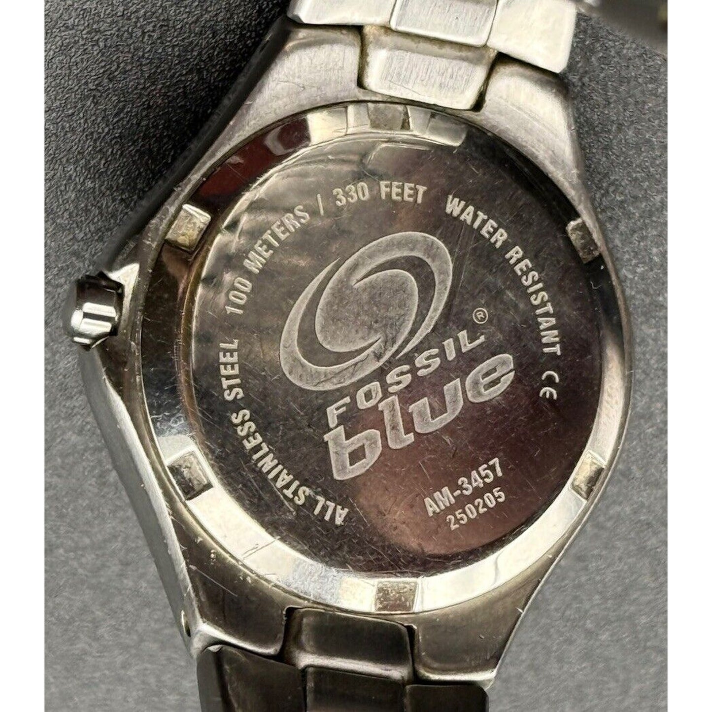 6” Fossil Blue Ladies 30MM New Battery N12