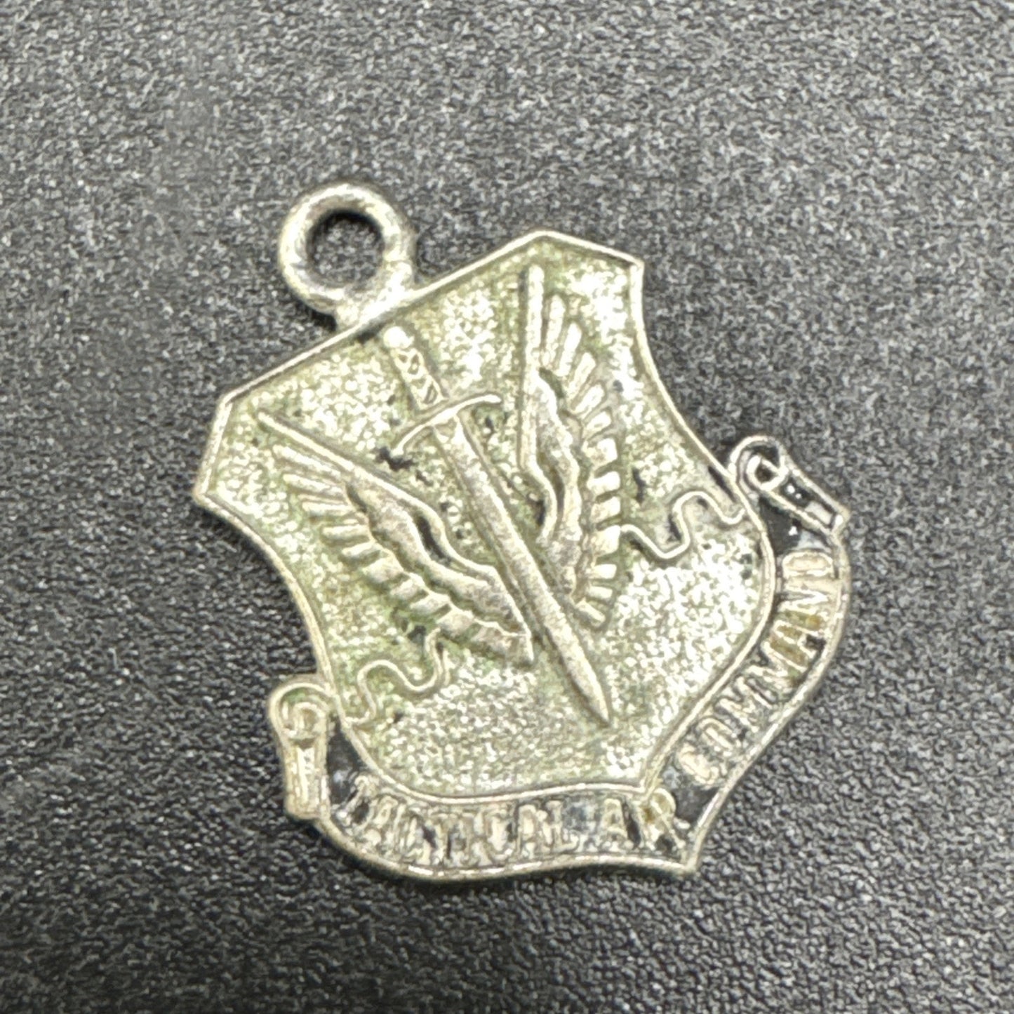 Vintage Sterling Silver Tactical Command Air Force Charm 925 P2