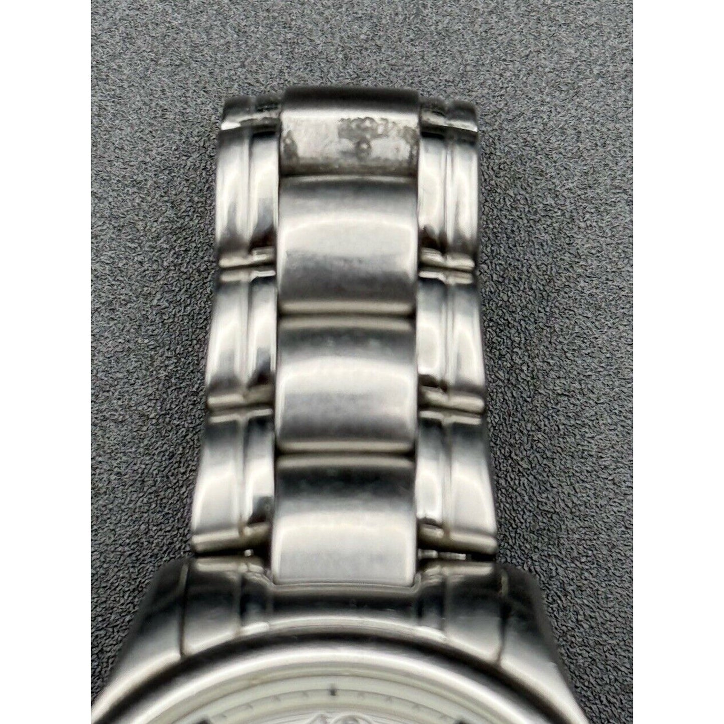 6” Bulova Ladies Watch Steel 36MM New Battery N12