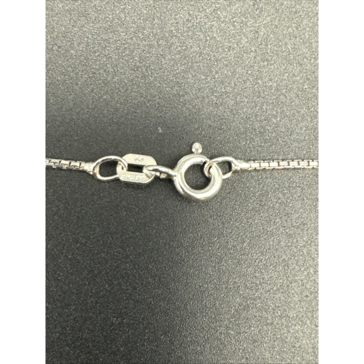 20” New Condition Sterling Silver Onyx King Cobra Snake Pendant Necklace