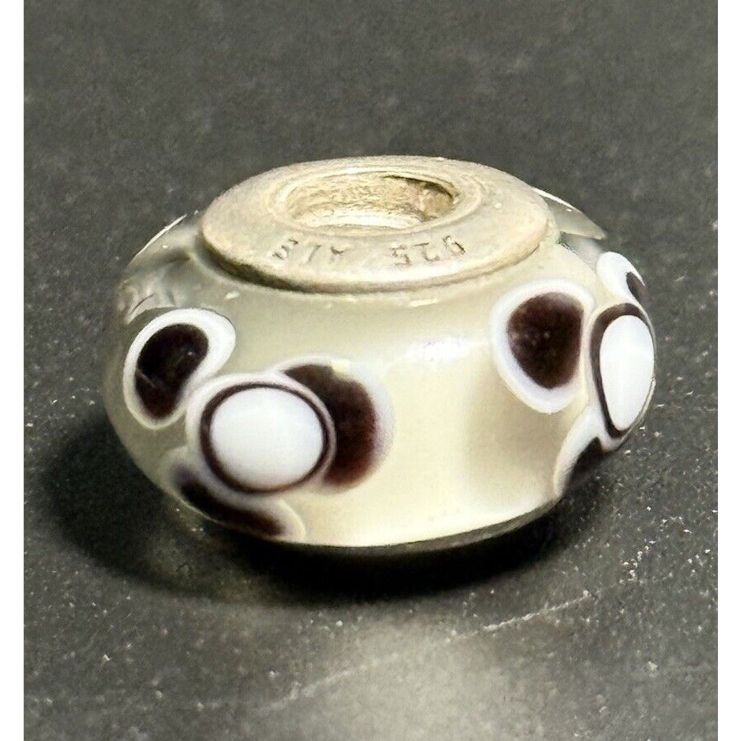 Pandora Sterling Silver Mirano Flower Charm 925 M28