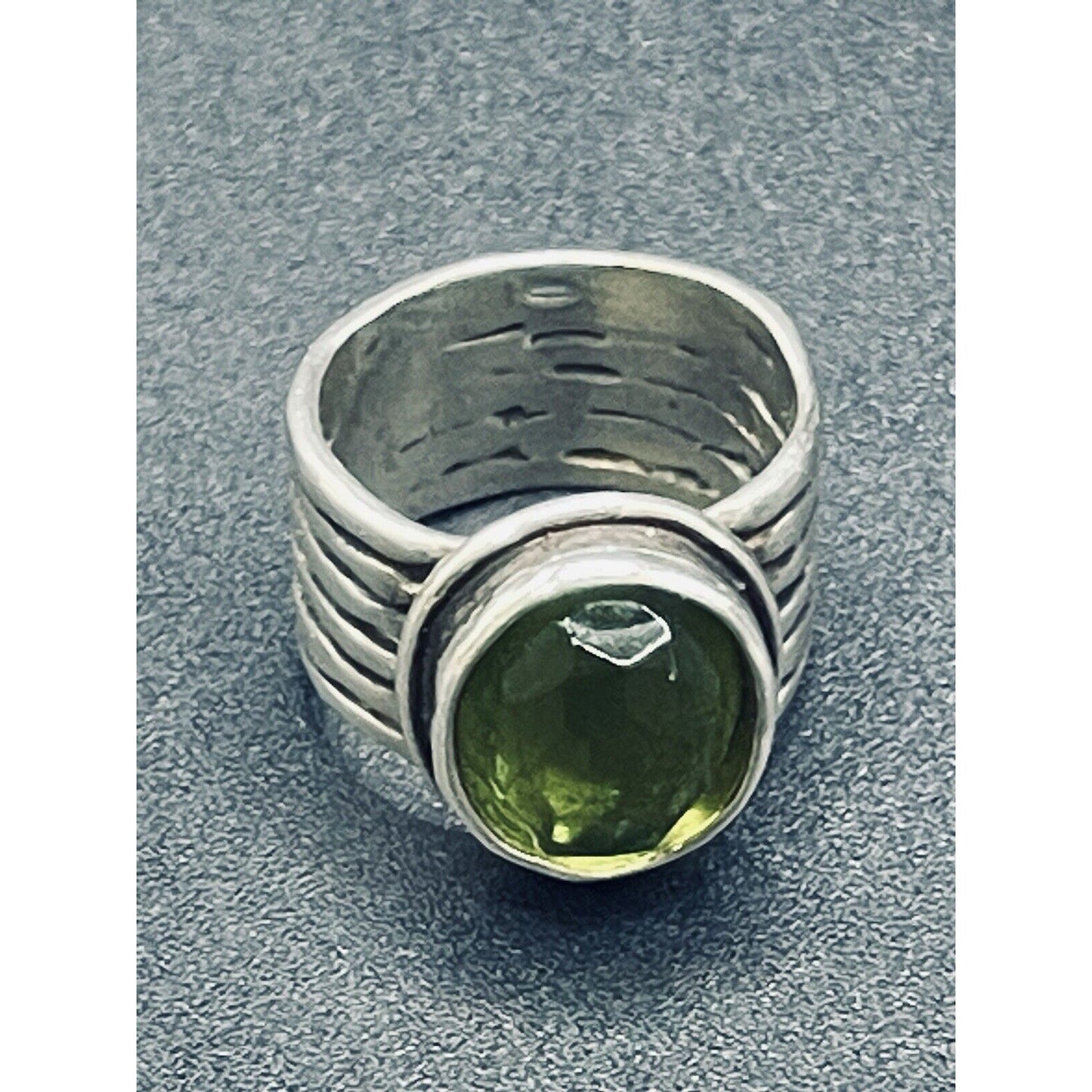 Silpada Sterling Silver Green Quartz Ring Size 5.50 Daintree R1463