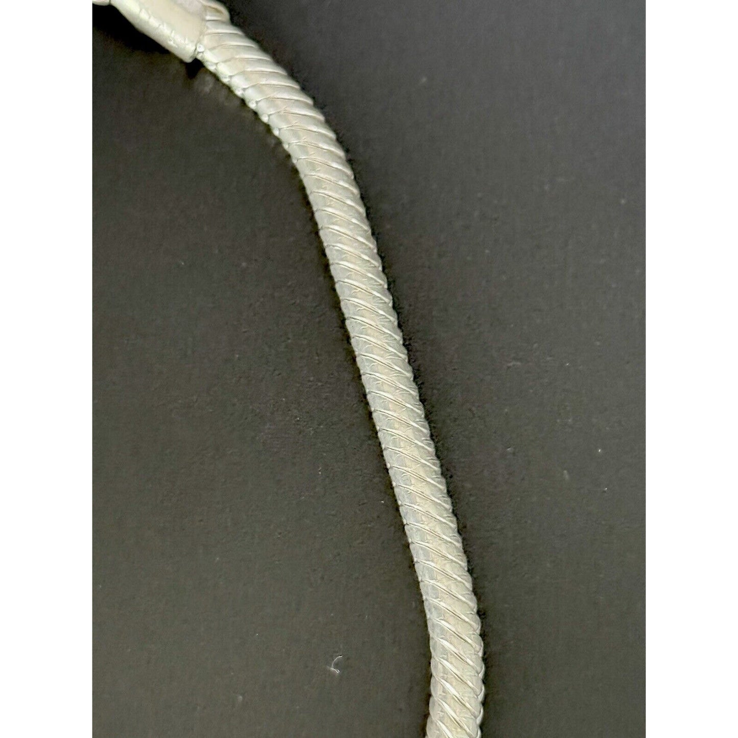 Sterling Silver 9” Snake Chain Bracelet 3.75MM 21 Grams M28