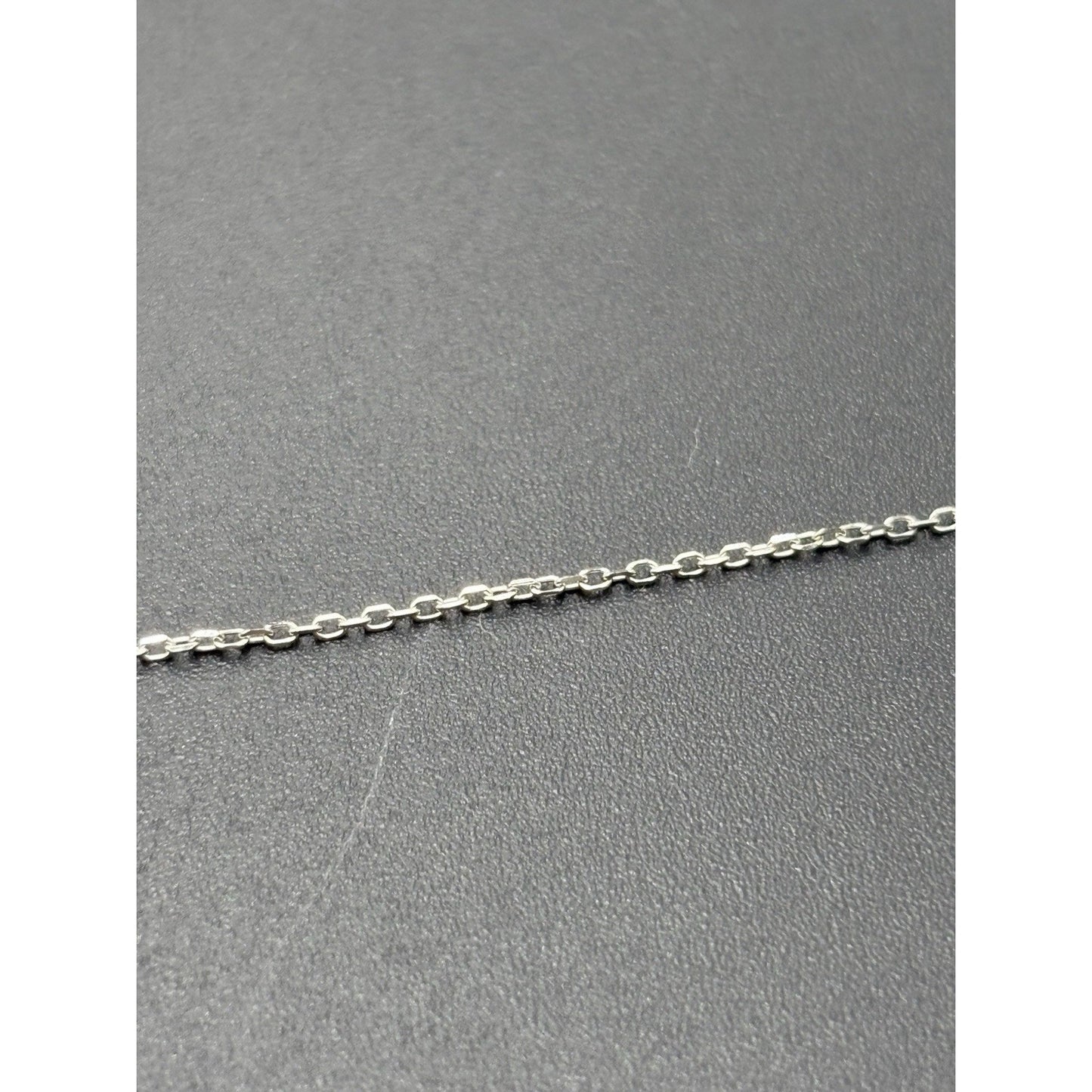 NewCondition SterlingSilver CubicZirconia Butterfly Dainty Pearl Necklace