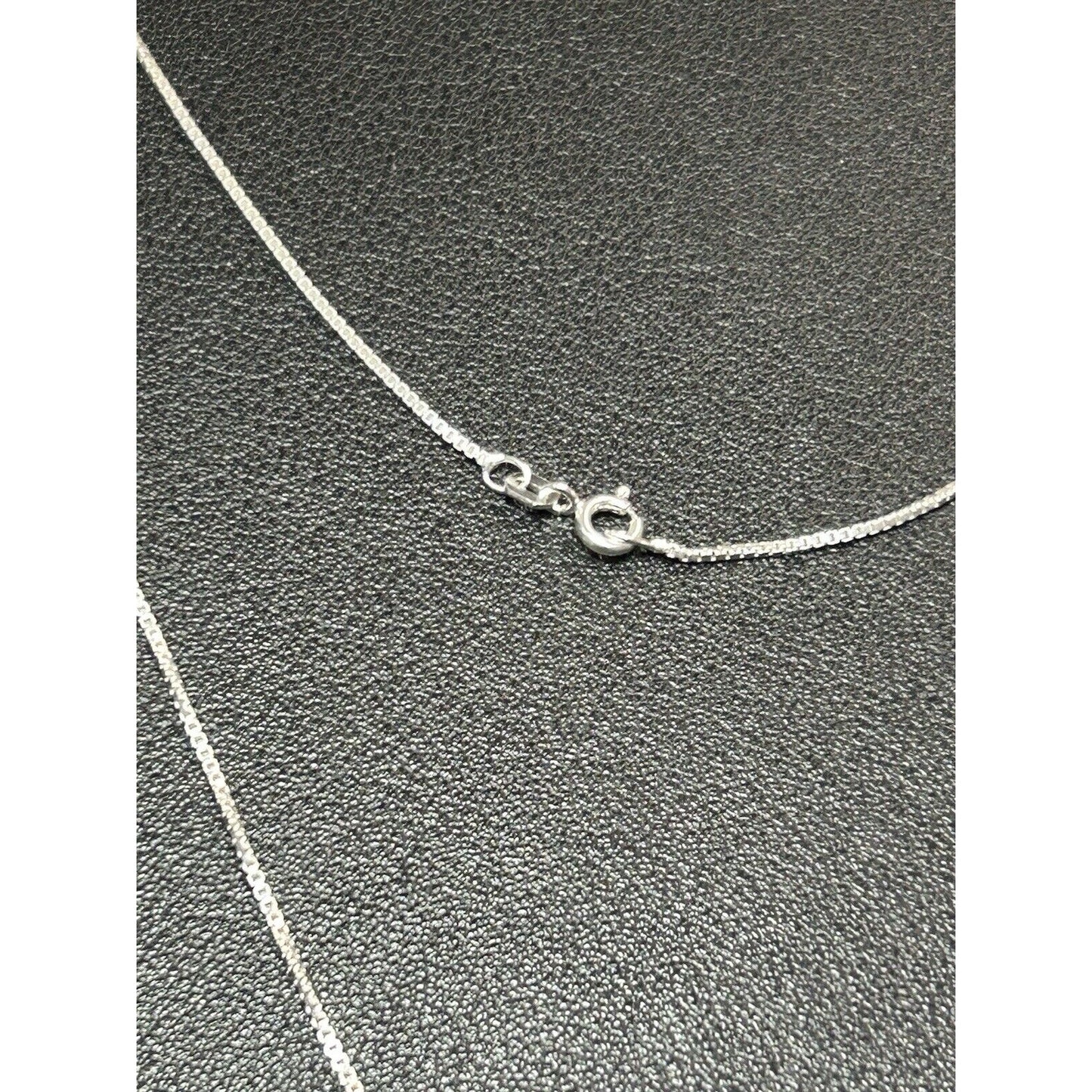 New Condition 20” Sterling Silver Hammer And Skull Pendant Necklace Gents