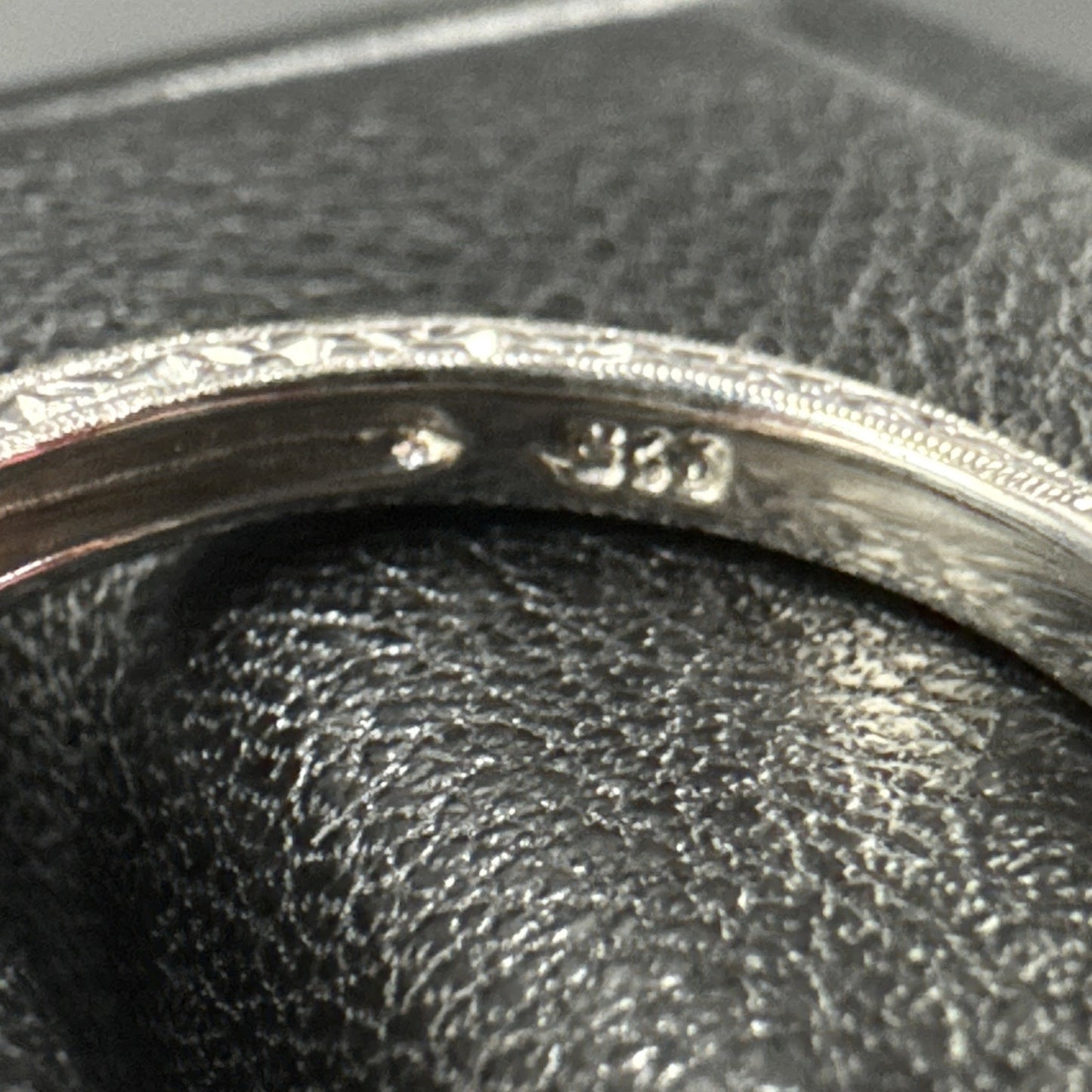 Sterling Silver Split Shank CZ Engagement Ring 925 Size 6.5 Q23