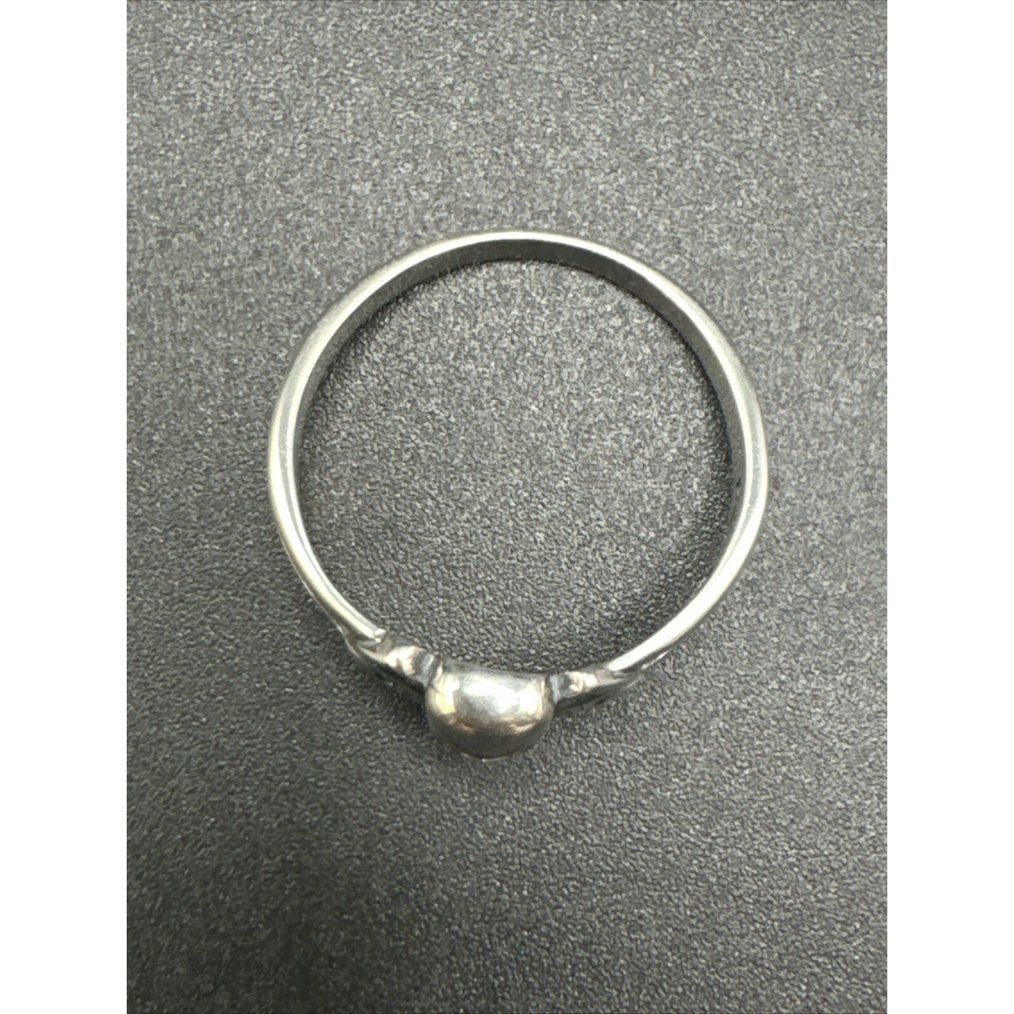 New Condition Sterling Silver Skull Playing Cards Ring 925 Size 7