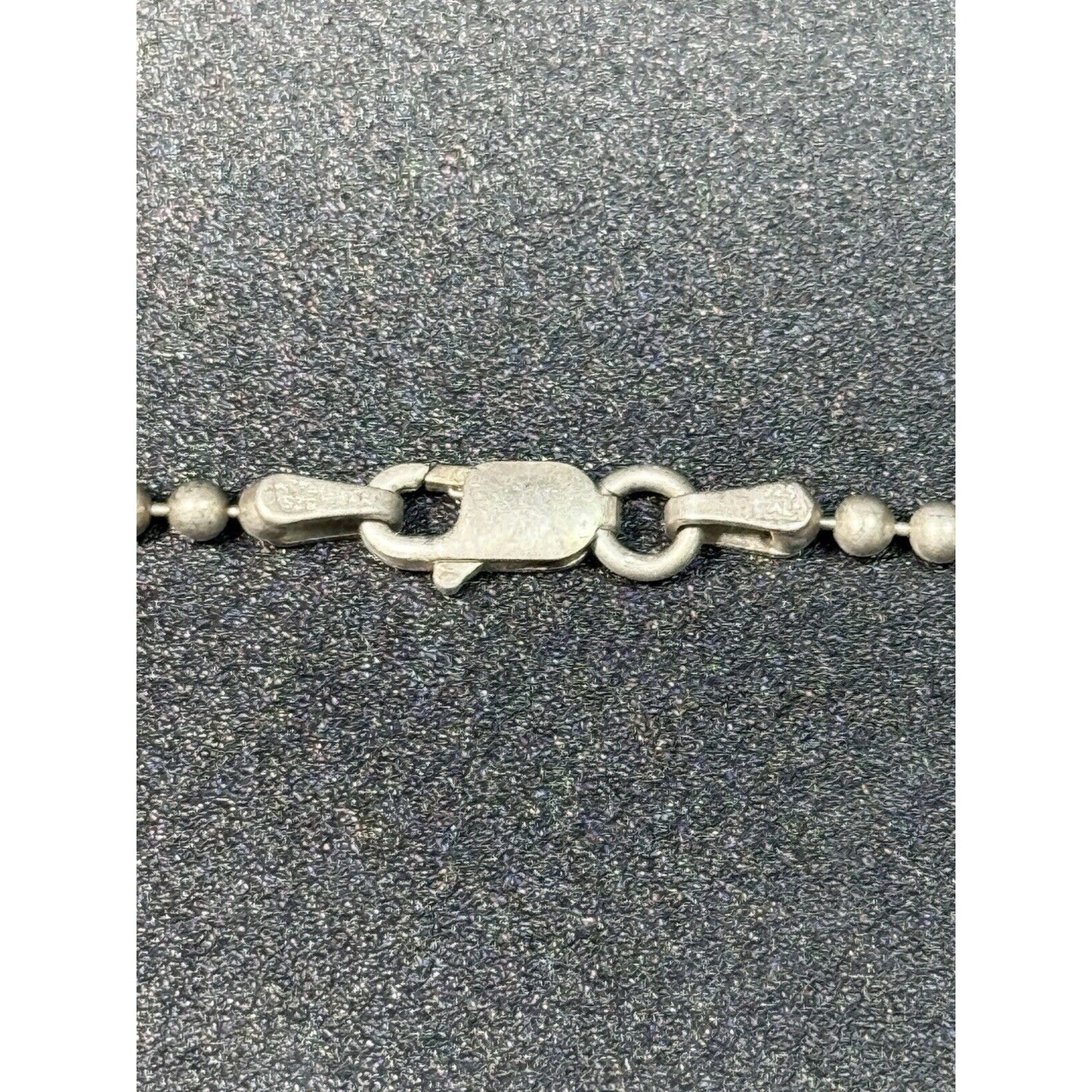 18” Sterling Silver Bathtub Chain Necklace 925 M29