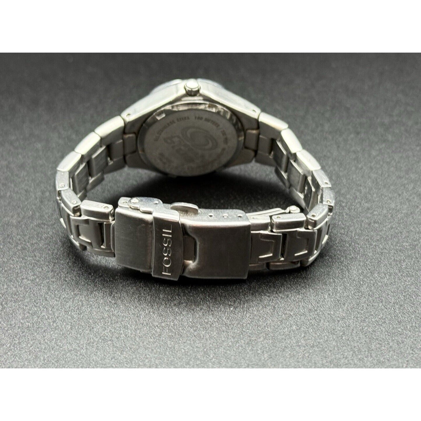 6” Fossil Blue Ladies 30MM New Battery N12