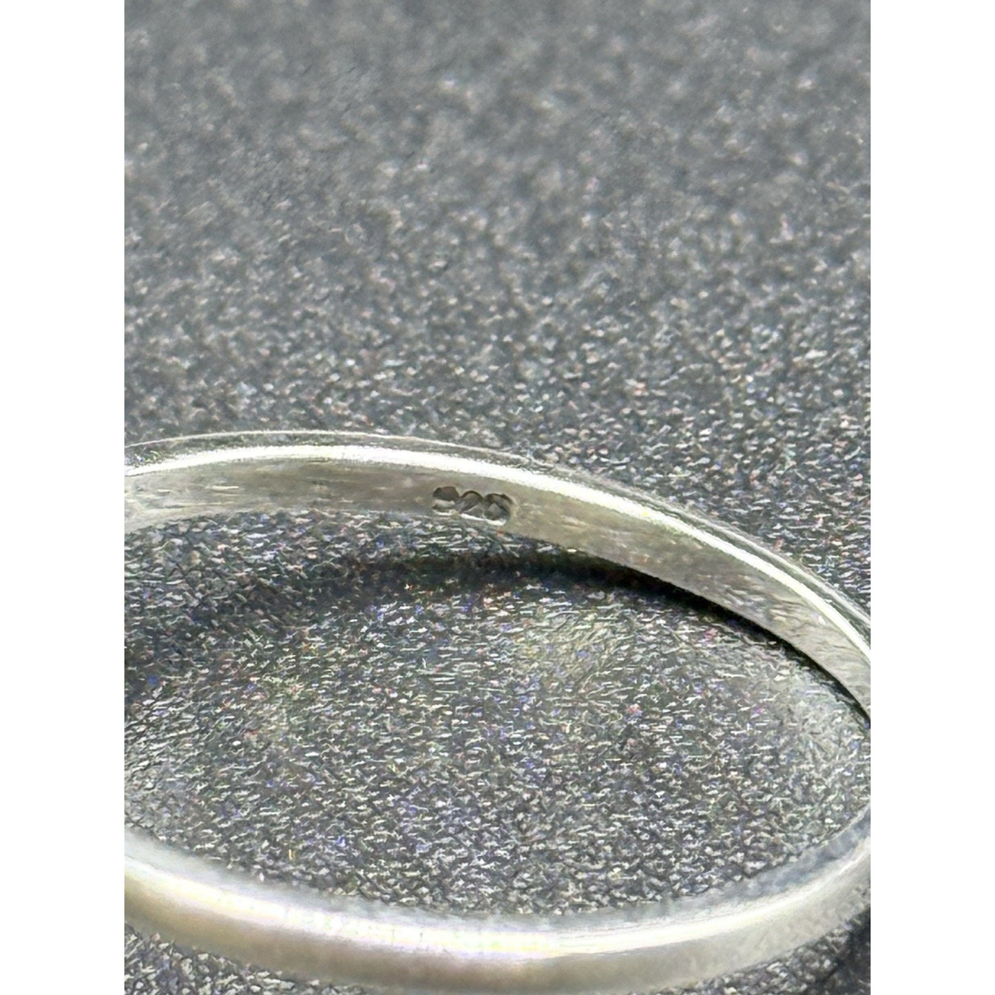 New Condition Sterling Silver Genuine Turquoise Hansa Ring Size 7.00
