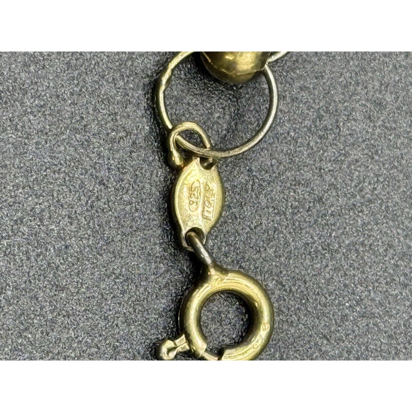 Vintage MCM Gold Sterling Silver Bracelet 6 Grams M10