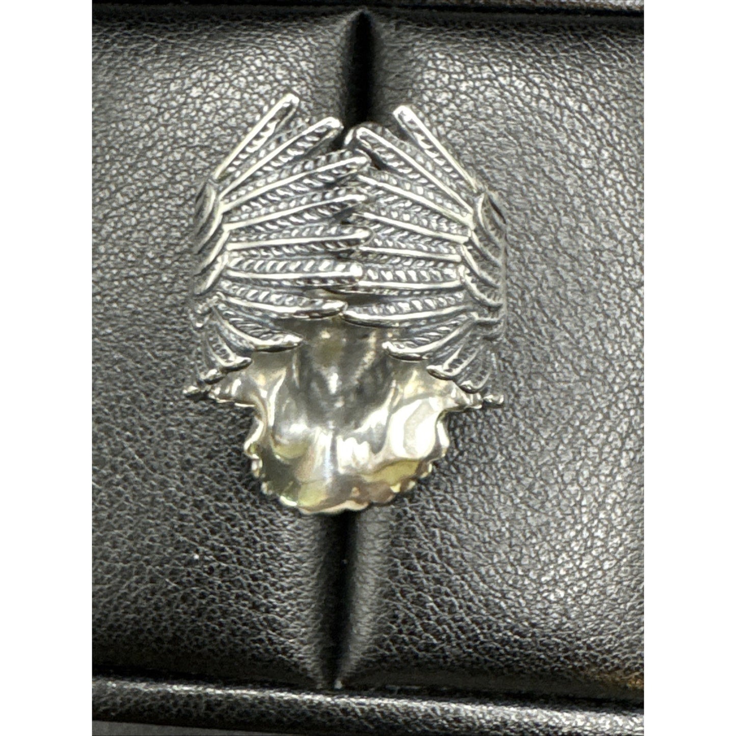 New Condition Sterling Silver Eagle In Flight Ring 925 Size 10