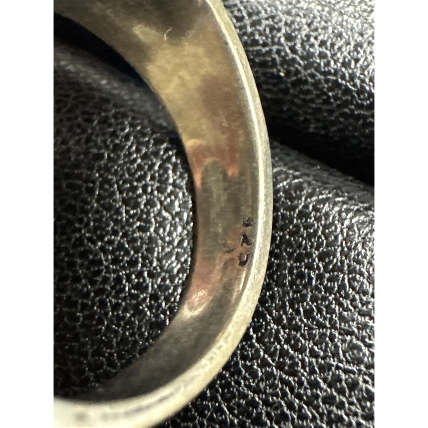 Sterling Silver Lapis Long Ring 15g 28x35mm 925 Size 7.5 T9