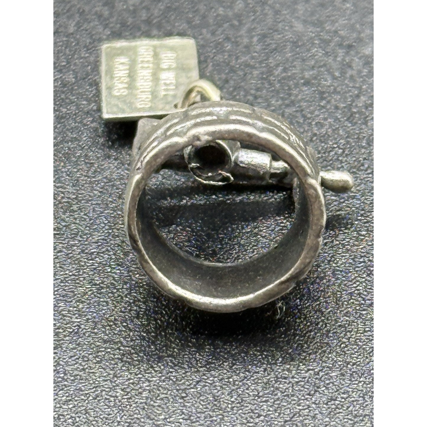 Vintage Sterling Silver Big Well Greensburg Kansas Rare Bell Trading N18