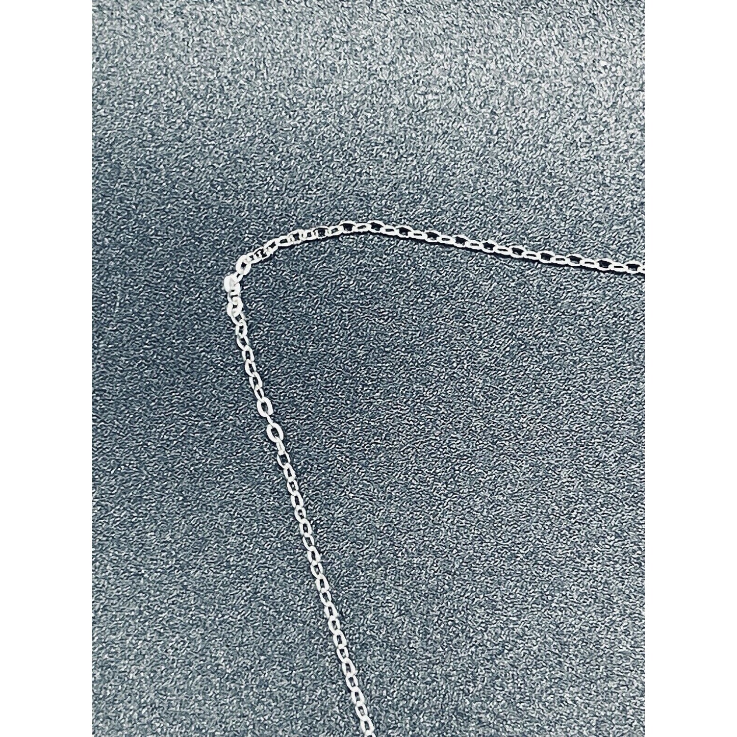 18” New Condition Moissanite Pendant Necklace GRA