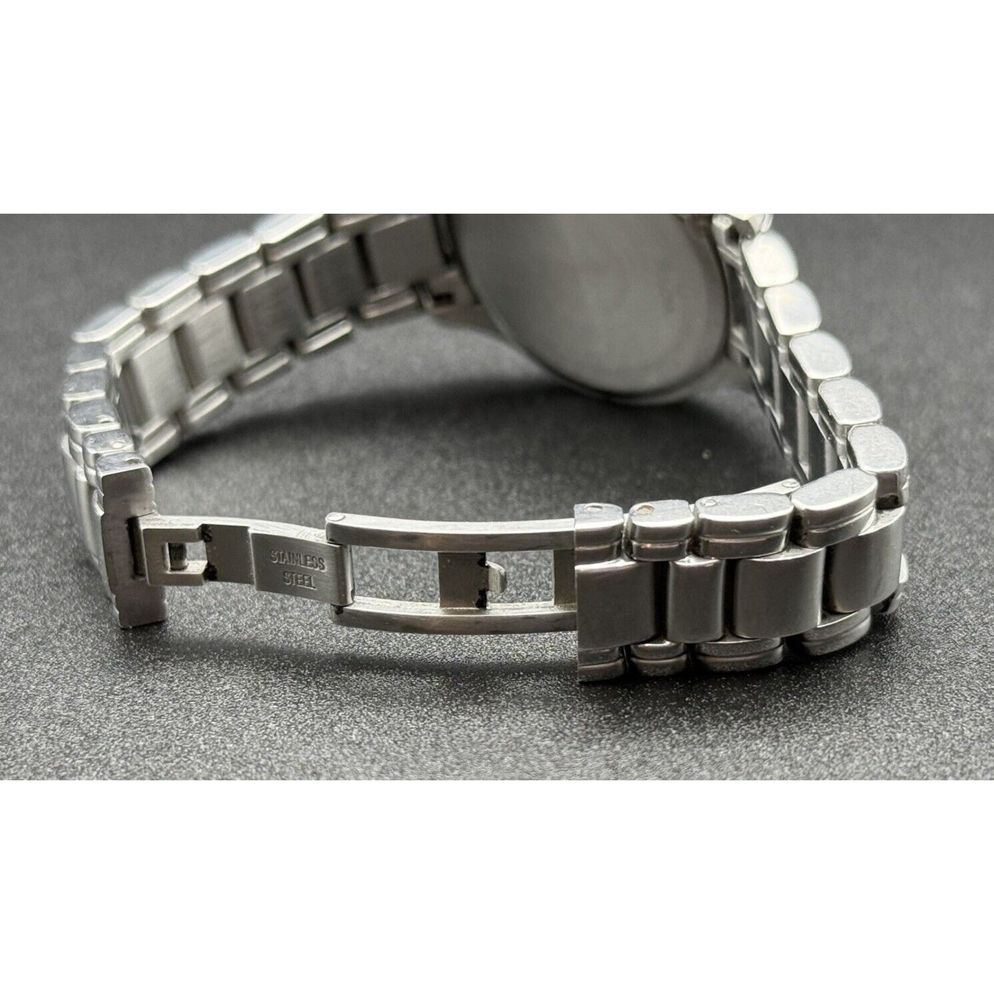6” Bulova Ladies Watch Steel 36MM New Battery N12
