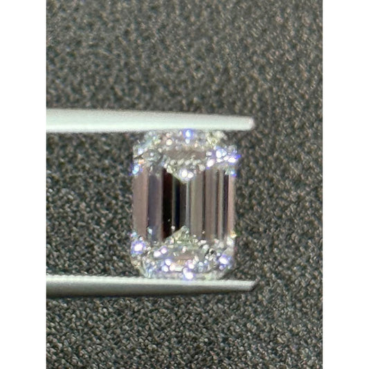 3.03 Loose Emerald Cut Lab Grown Diamond E Color VVS2 Clarity IGI