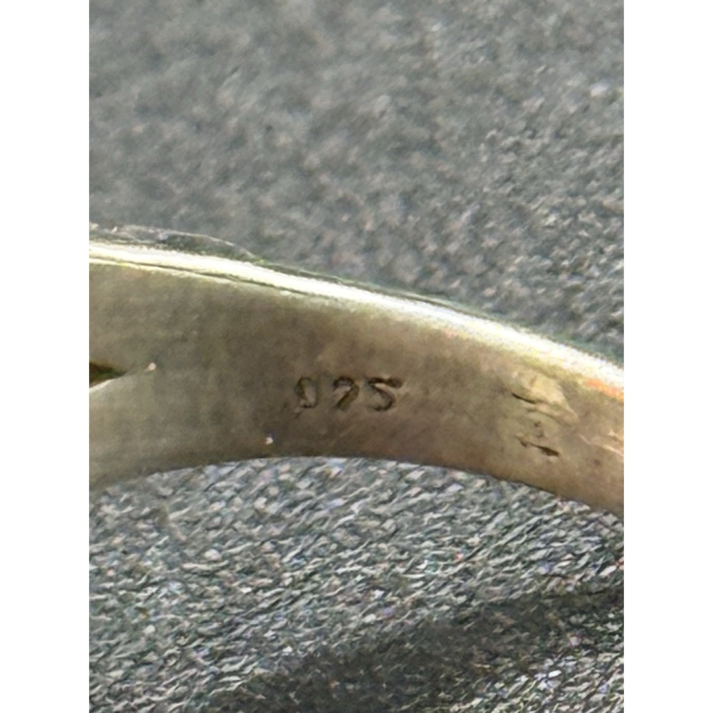 New Condition Sterling Silver Carnelian Ring Size 7.00 925