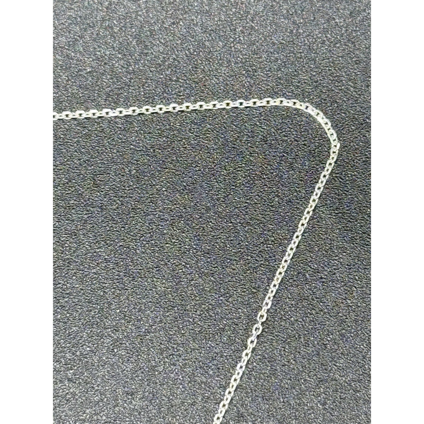 18” Sterling Silver Genuine Amber Cross Pendant Necklace P3
