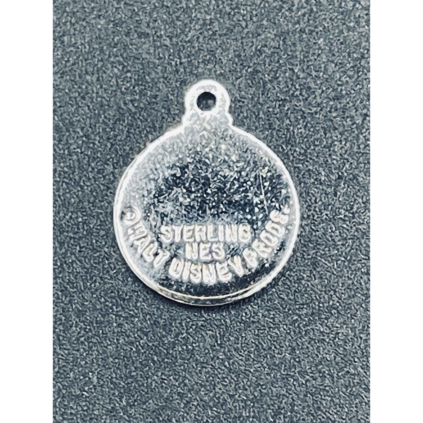 Vintage Disneyland 30th Anniversary Sterling Silver Cjarm 925 L13