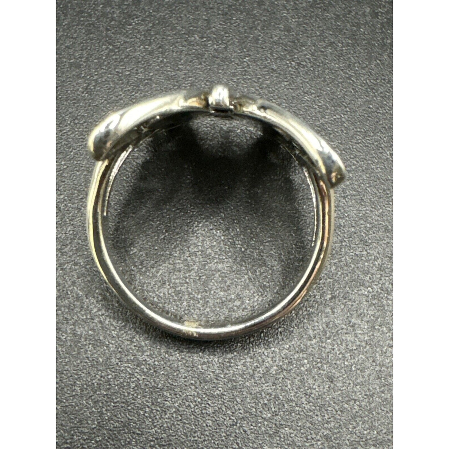 New Condition Sterling Silver Multi Gemstone Butterfly Motif Ring 925 Size 6.75
