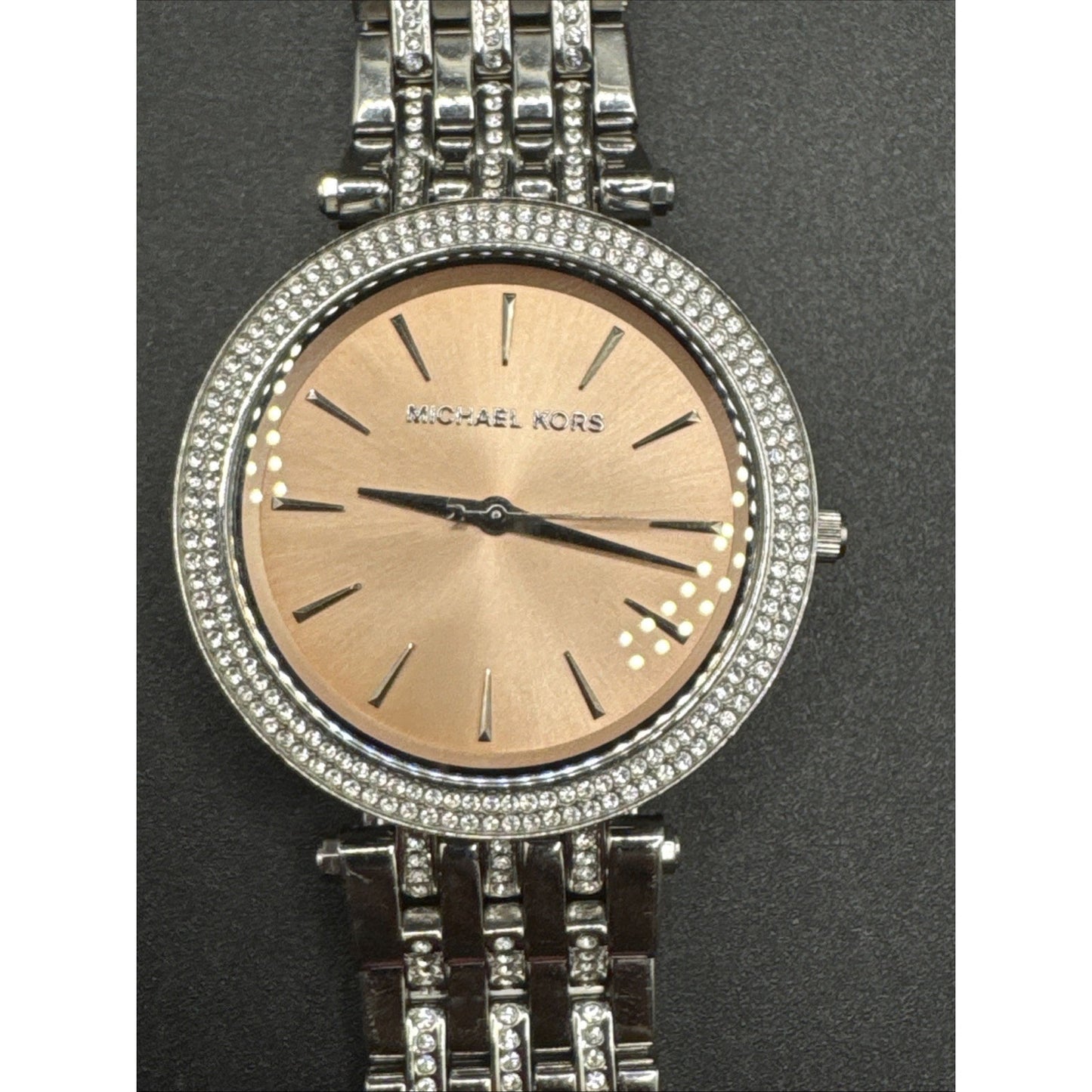 40mm Michael Kors CZ Watch 6.5” MK3218 T20