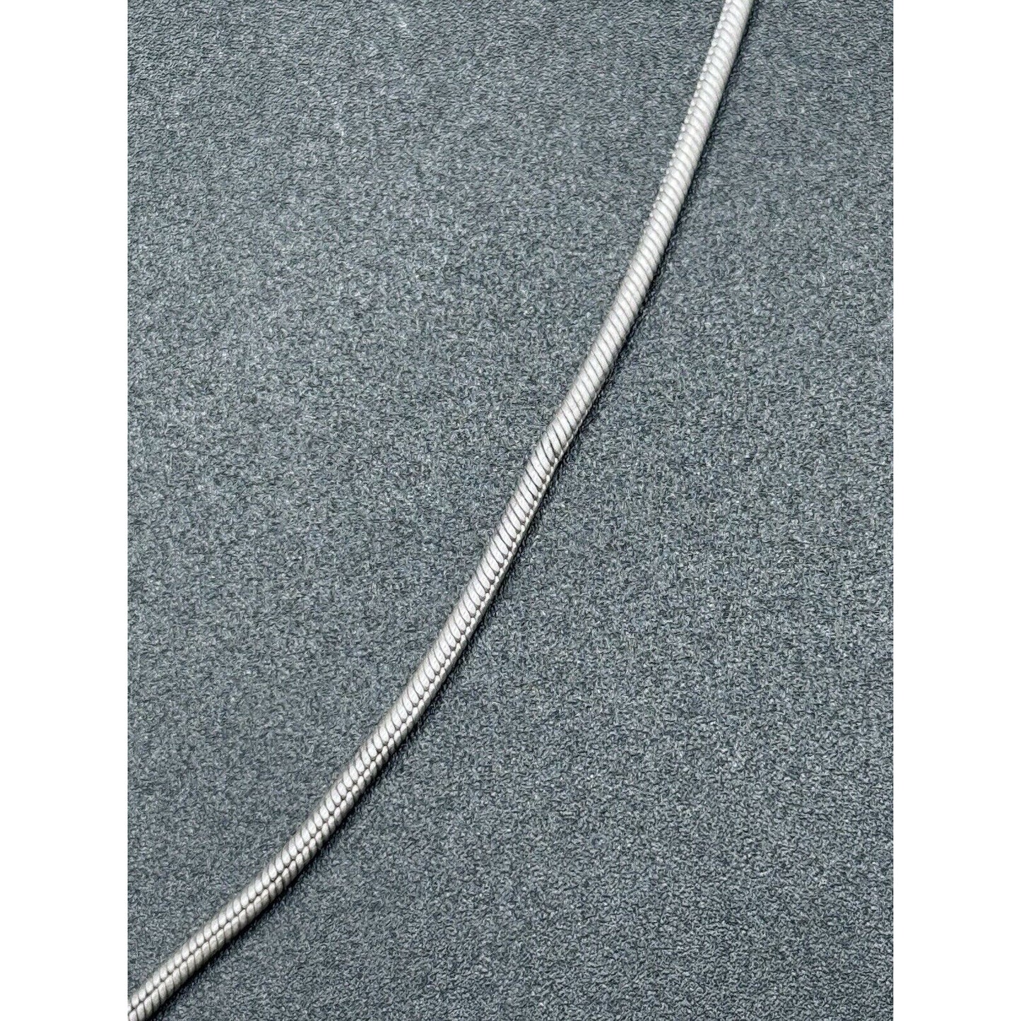 24” Sterling Silver Snake Chain 1.5MM 11 Grams M27