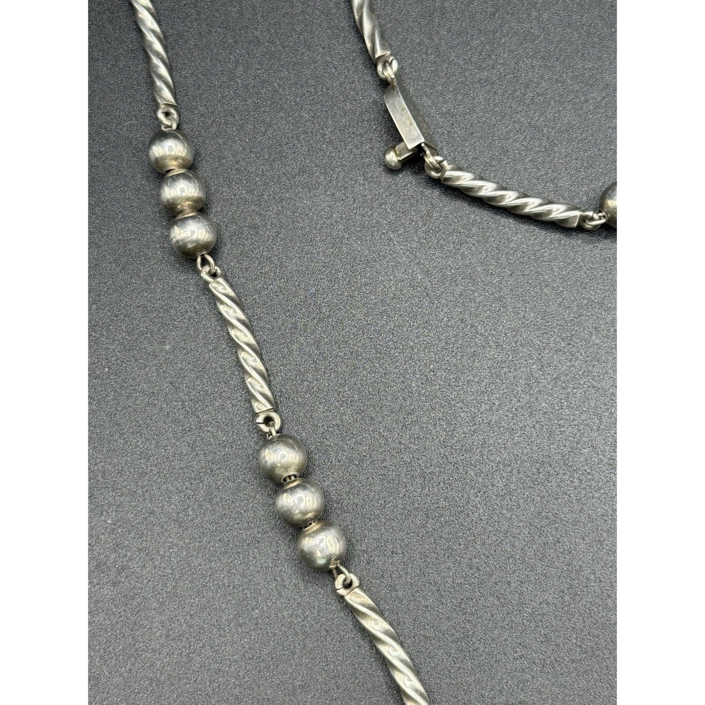 Taxco 28” Sterling Silver Necklace 75 Grams TR-57 W8