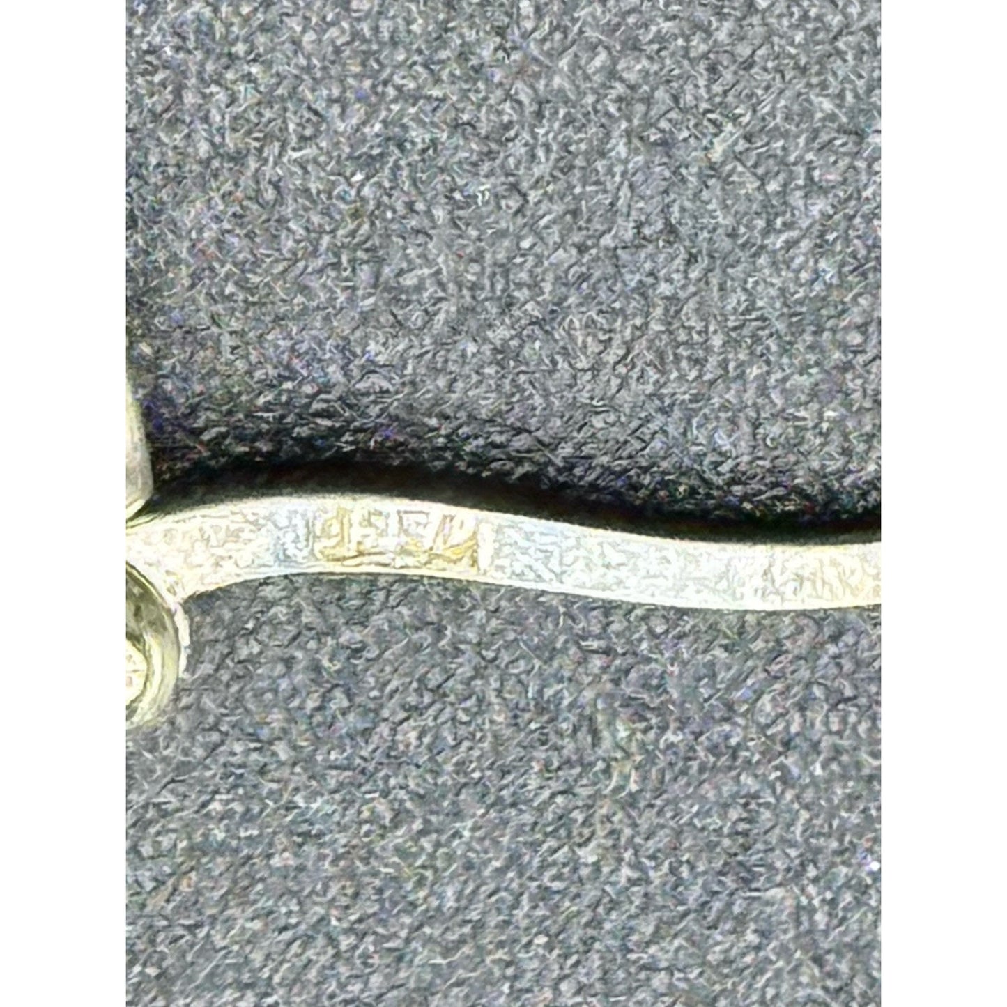 45MM Two Tone Sterling Silver Twist Hoops 925 P3