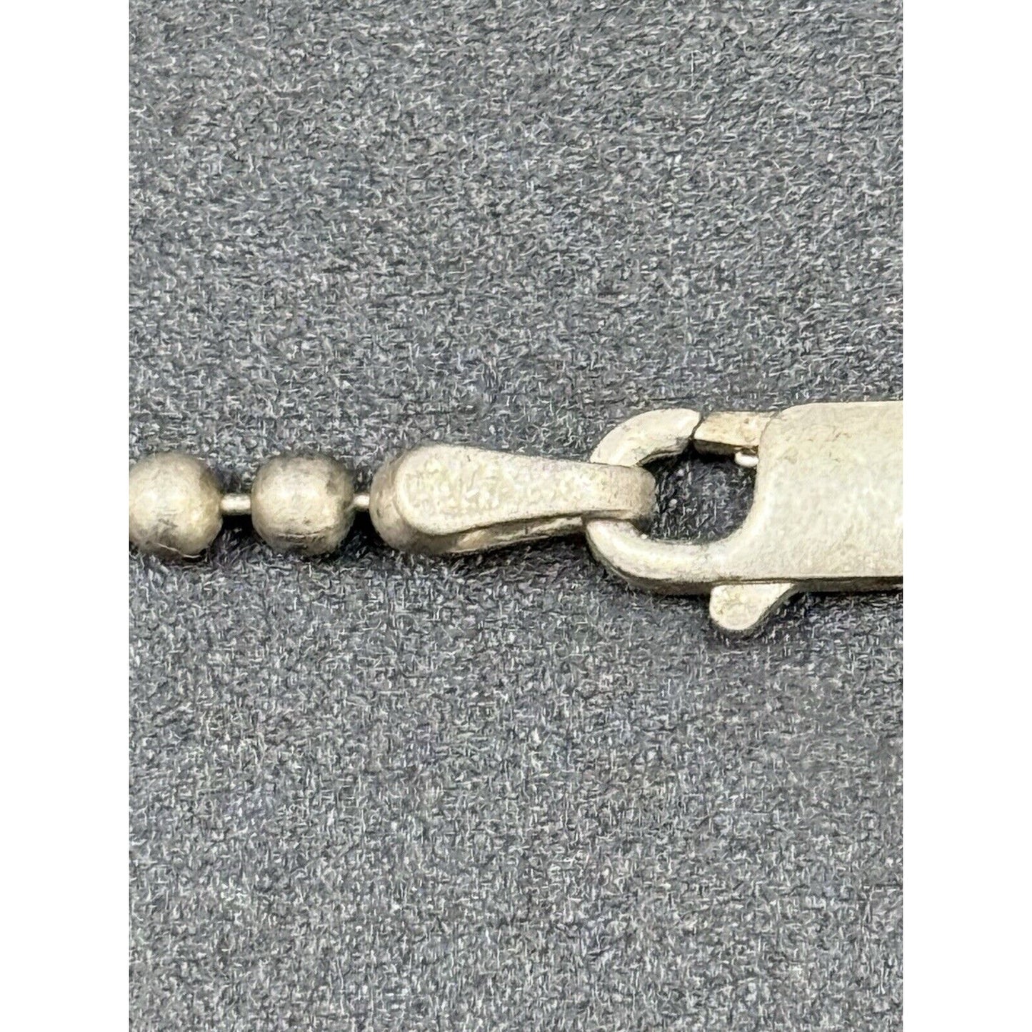 18” Sterling Silver Bathtub Chain Necklace 925 M29