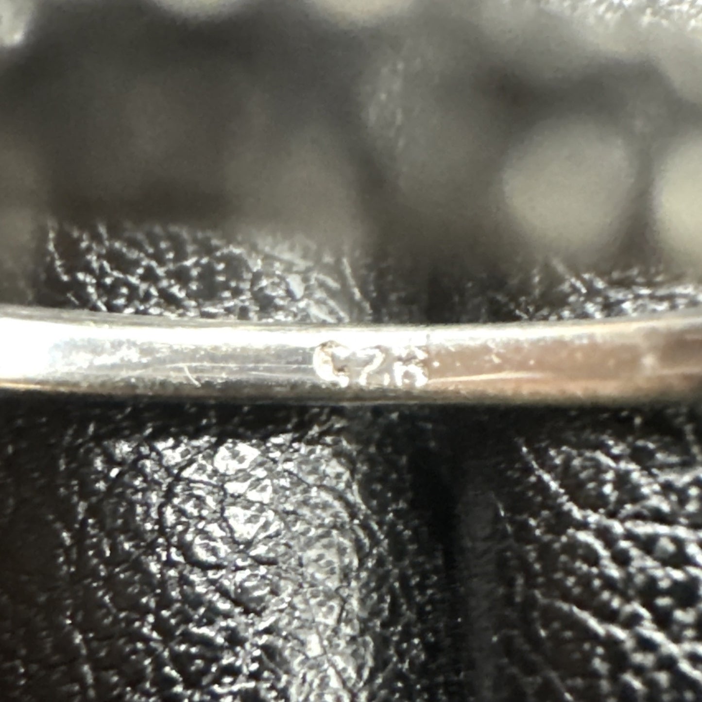 EUC Sterling Silver CZ Engagement Ring 925 Size 6.25 P2