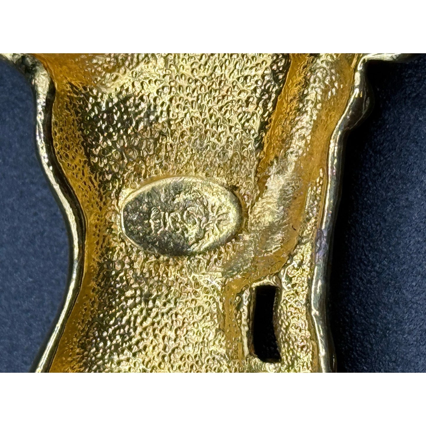 Vintage MCM Premier Design Leopard Gold Tone Brooch N19