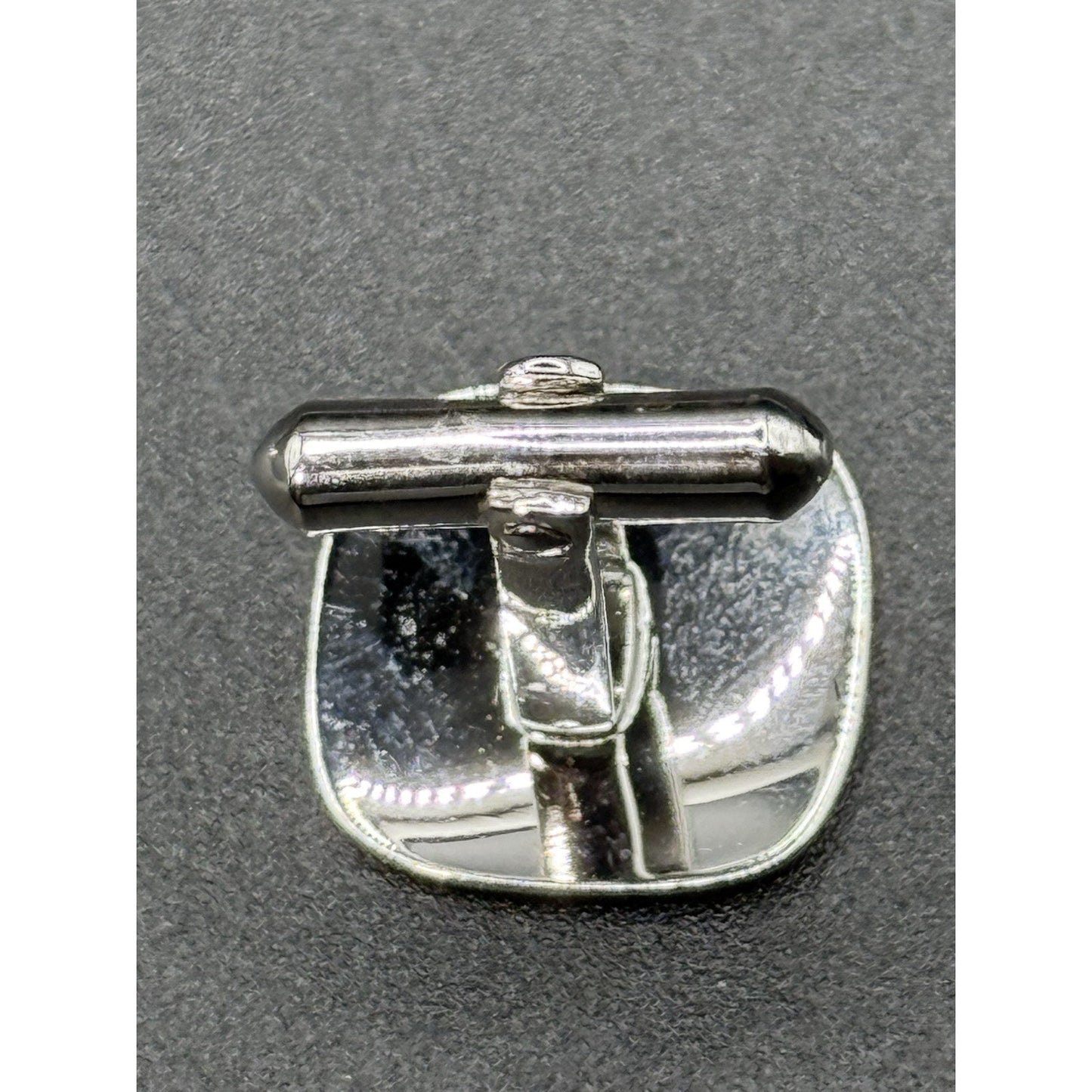 Excellent Used Condition Sterling Silver Cuff Links Engraveable 7 Grams N13