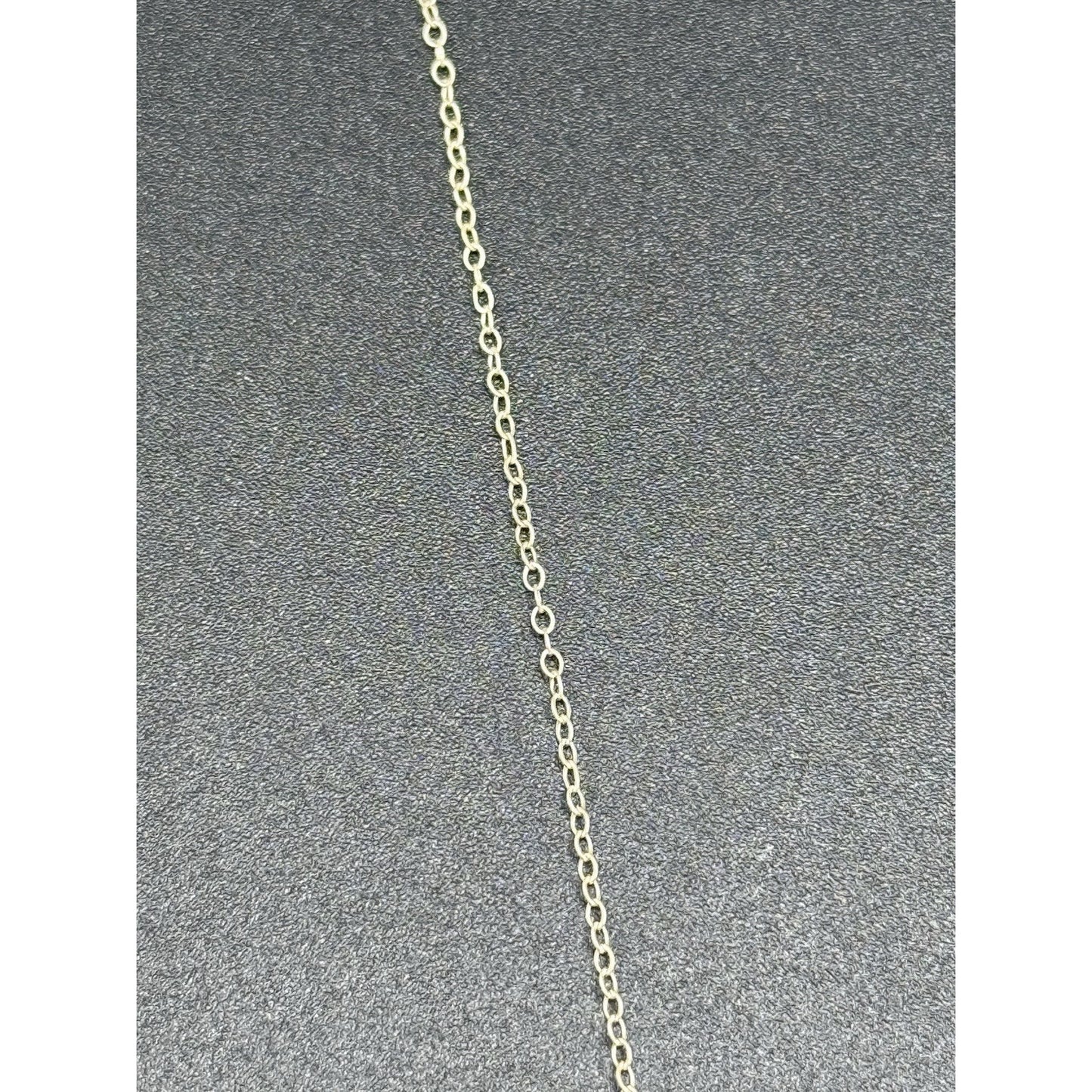 1984 Sterling Silver Franklin Mint Sapphire Snowflake Pendant Necklace P3