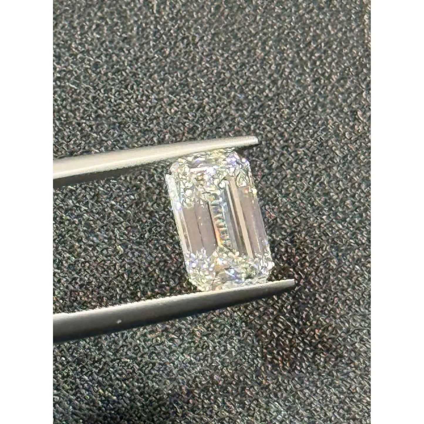 3.03 Loose Emerald Cut Lab Grown Diamond E Color VVS2 Clarity IGI