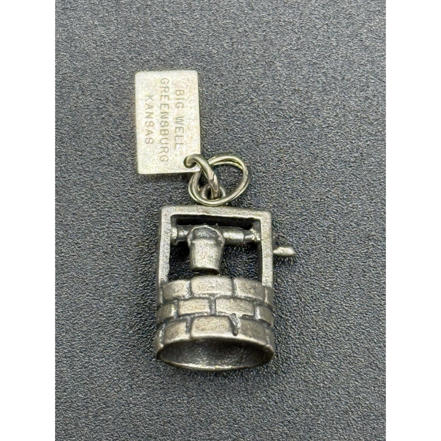 Vintage Sterling Silver Big Well Greensburg Kansas Rare Bell Trading N18