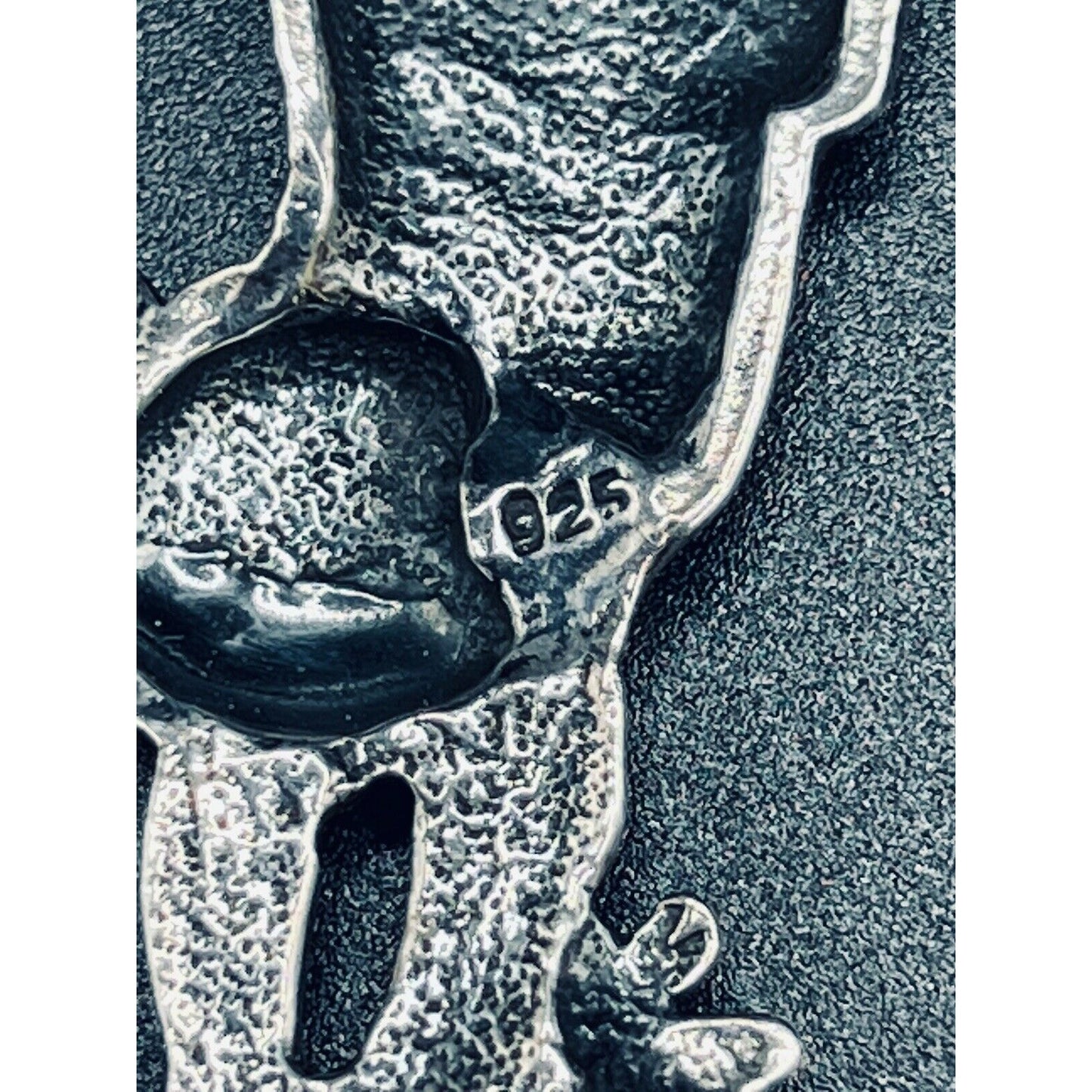 Vintage Sterling Silver Cat In Fish Bowl Brooch Pin 925 15 Grams L19