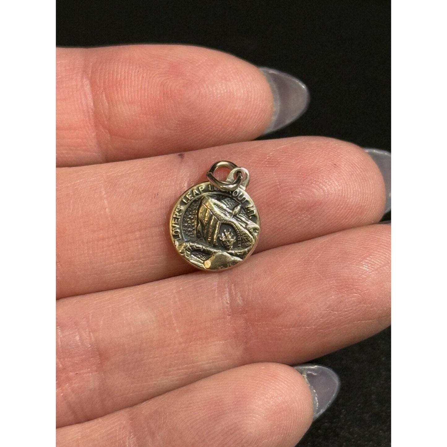 Lovers Leap Lookout Mountain Sterling Silver Charm 925 M22