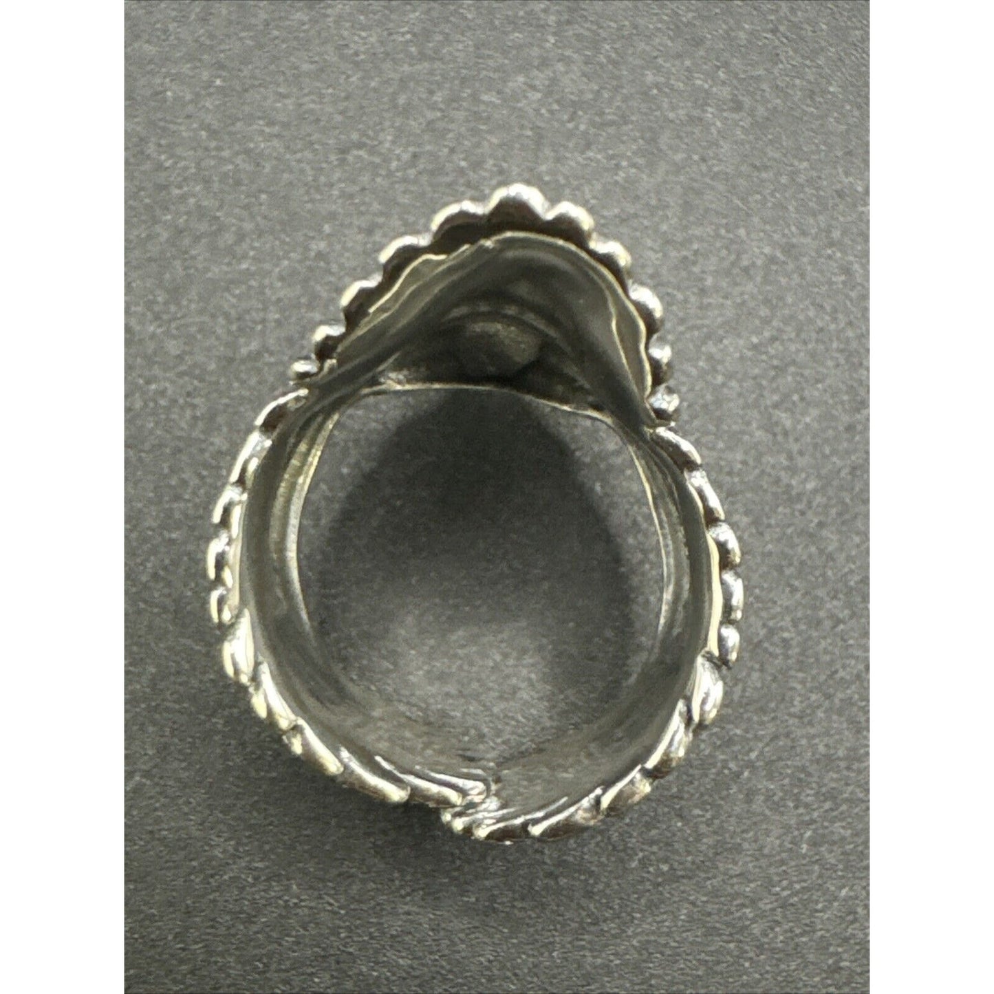 New Condition Sterling Silver Eagle In Flight Ring 925 Size 10