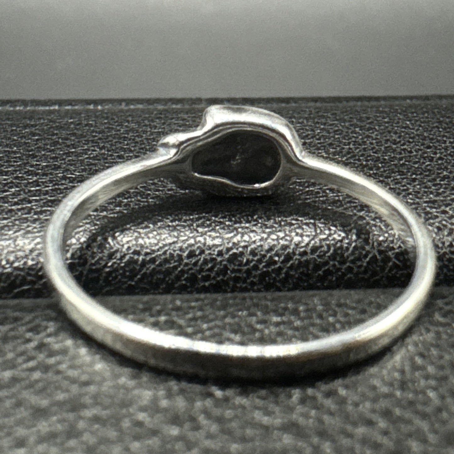 New Condition Sterling Silver Skull Ring 925 Size 7