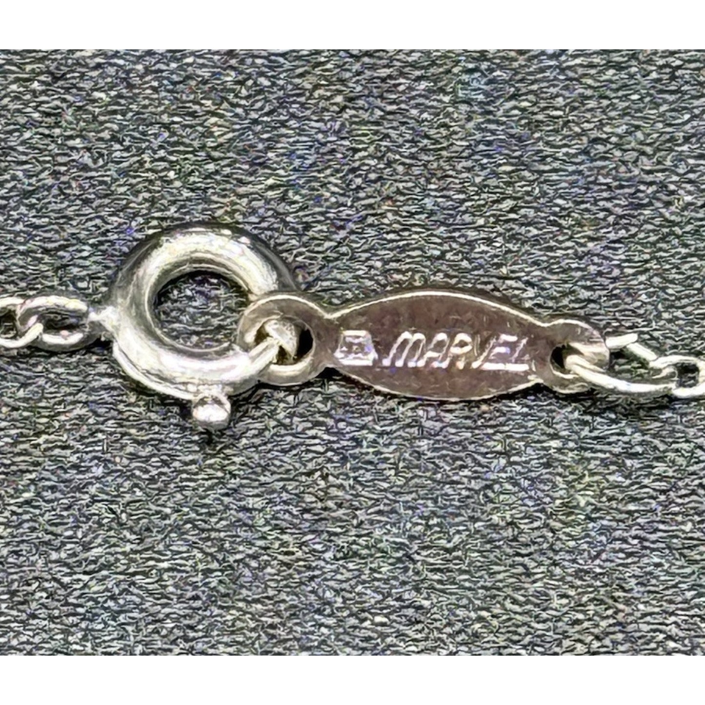16” Vintage Sterling Silver Dainty Cross Pendant Necklace 925 P11