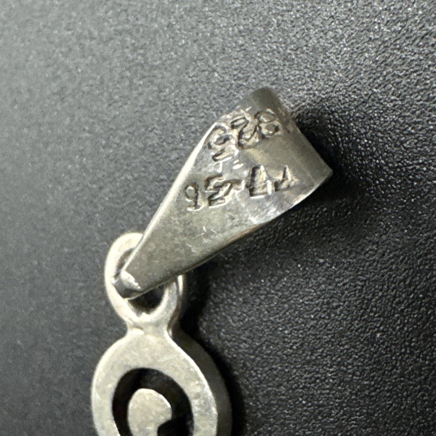 3” Sterling Silver Scroll Openwork Cross Pendant 14g 925 Q28
