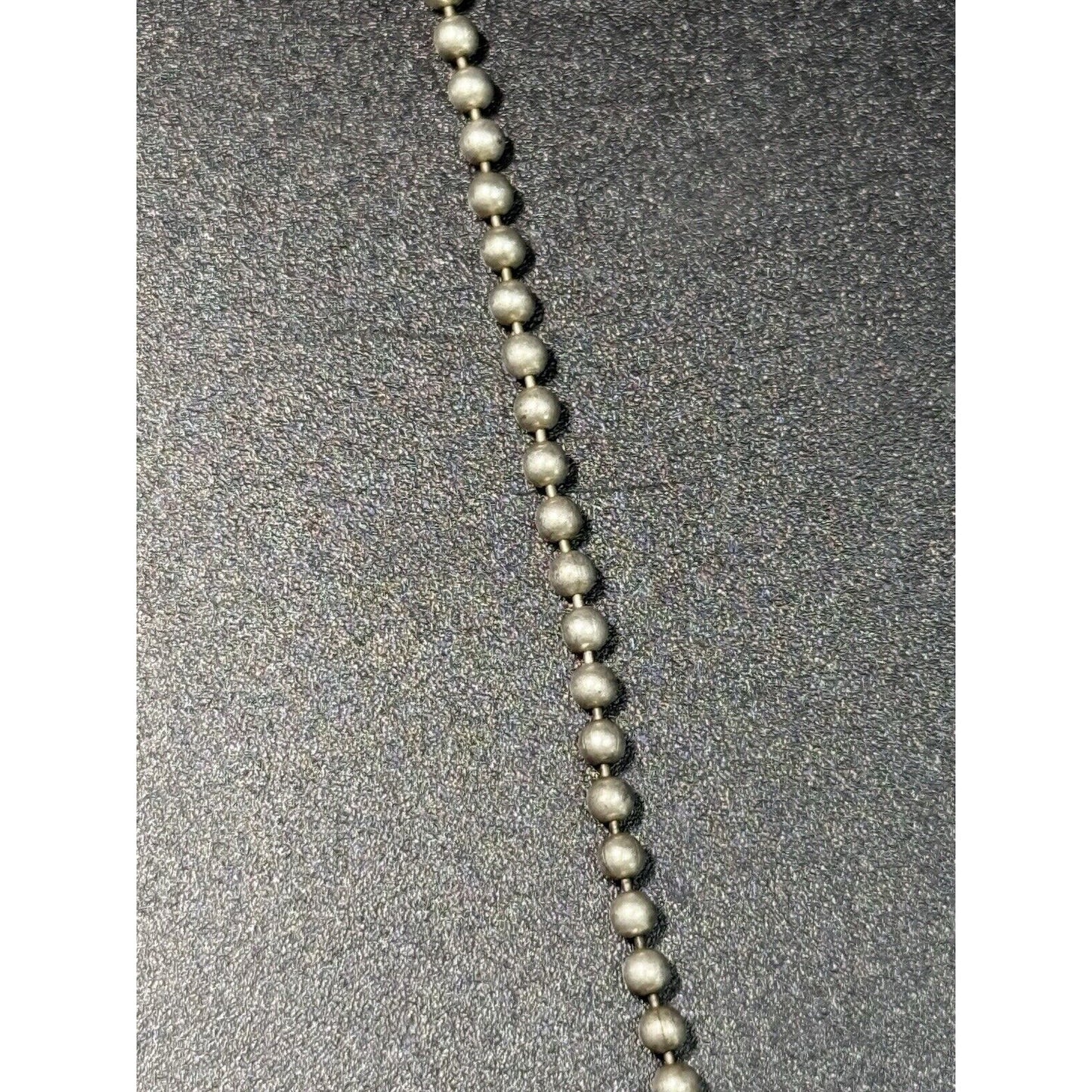 18” Sterling Silver Bathtub Chain Necklace 925 M29