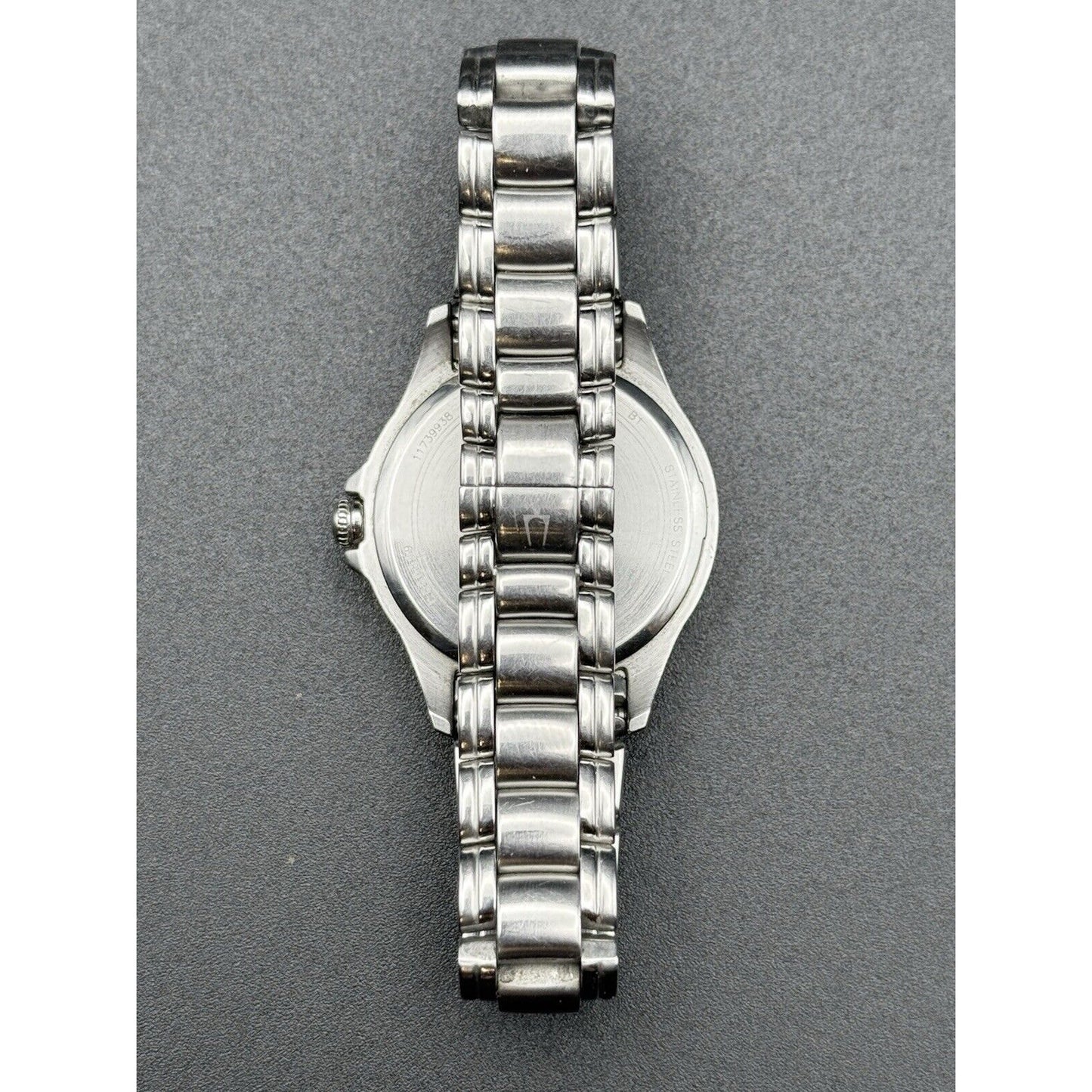 6” Bulova Ladies Watch Steel 36MM New Battery N12