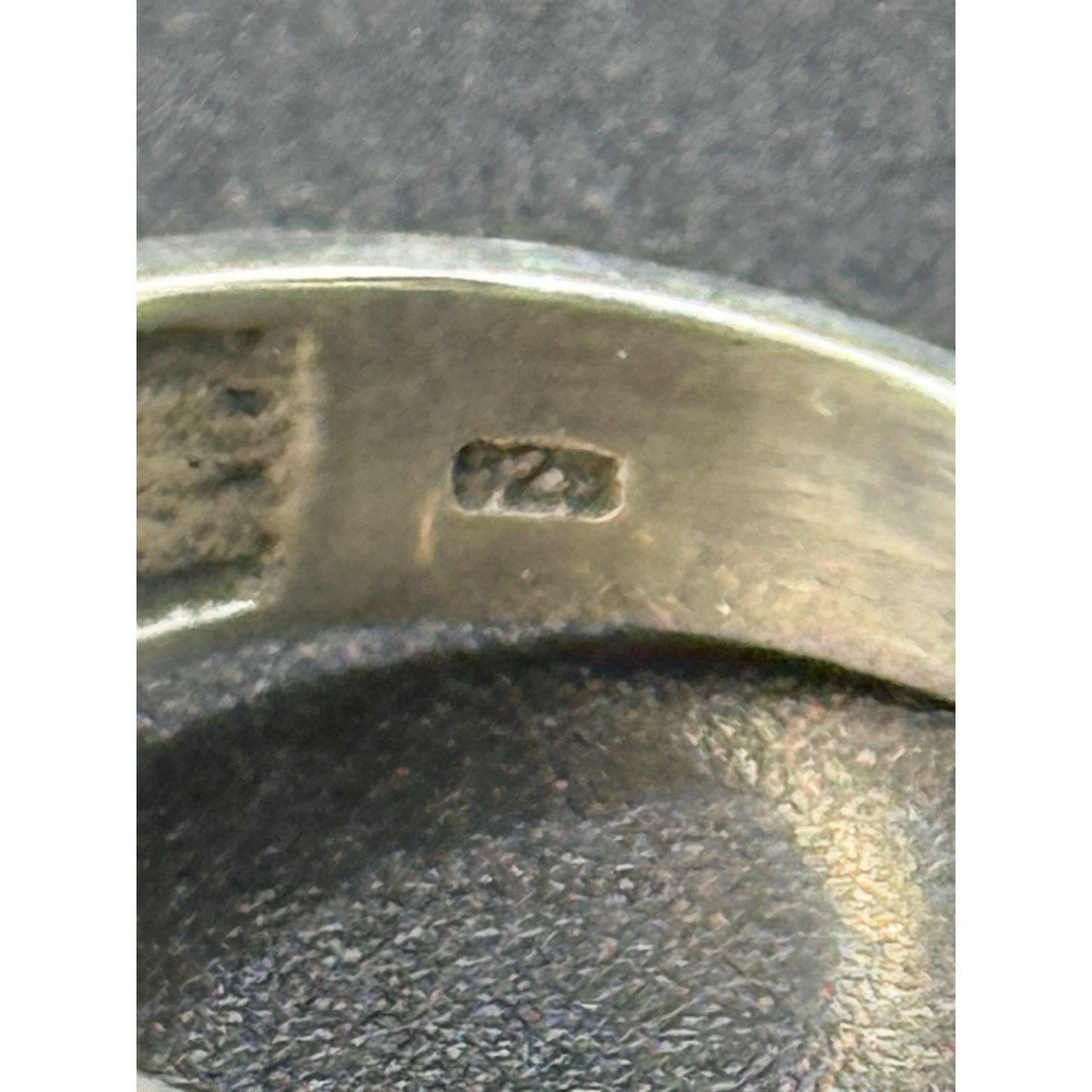 Excellent Used Condition Sterling Silver Medieval Ring Size 9.50 925 N26