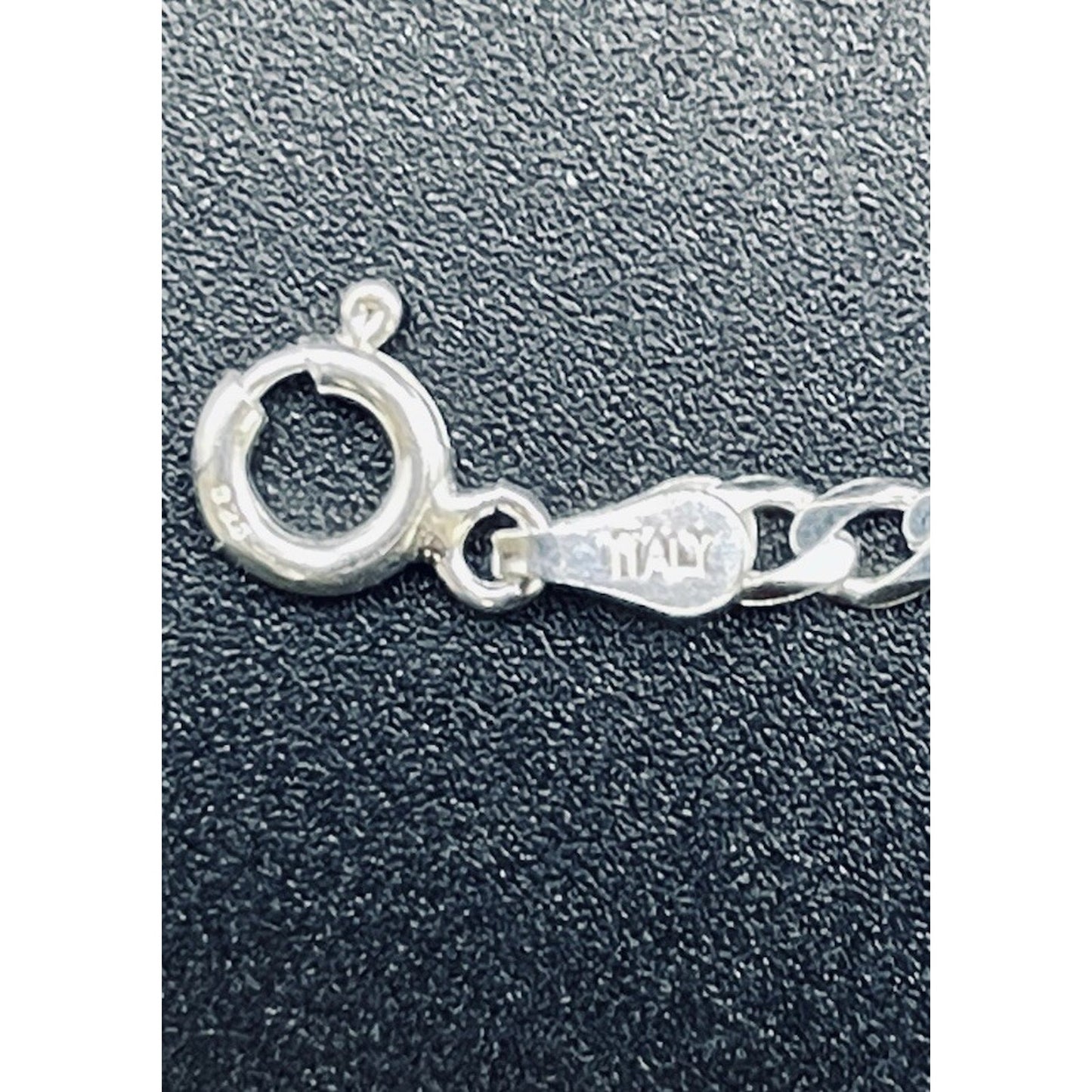 New Condition 6” Baby Sterling Silver ID Bracelet 925