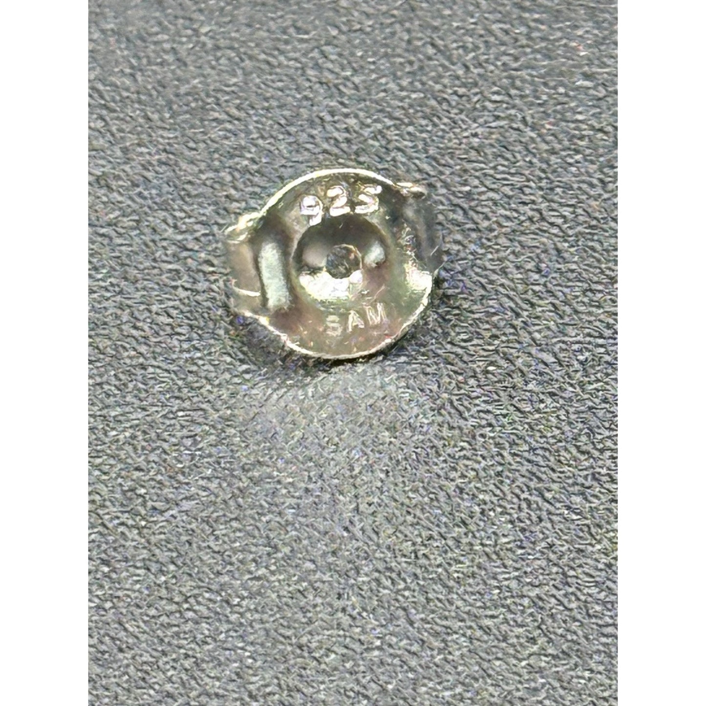 NOS JTV Sterling Silver Genuine Tanzanite Heart Studs N19